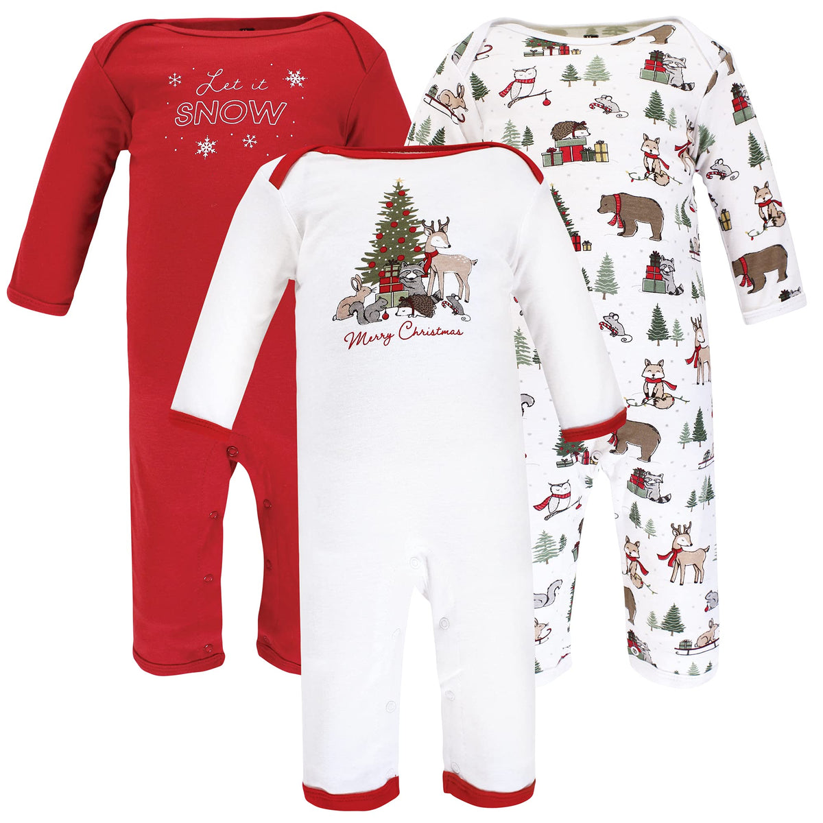 Hudson Baby unisex-child Cotton Coveralls