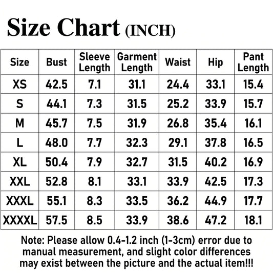 Women's 2-Piece Casual Loungewear Set: Summer Loose-fitting V-neck Short-sleeved Slit Top and High-waisted Shorts Sports Set