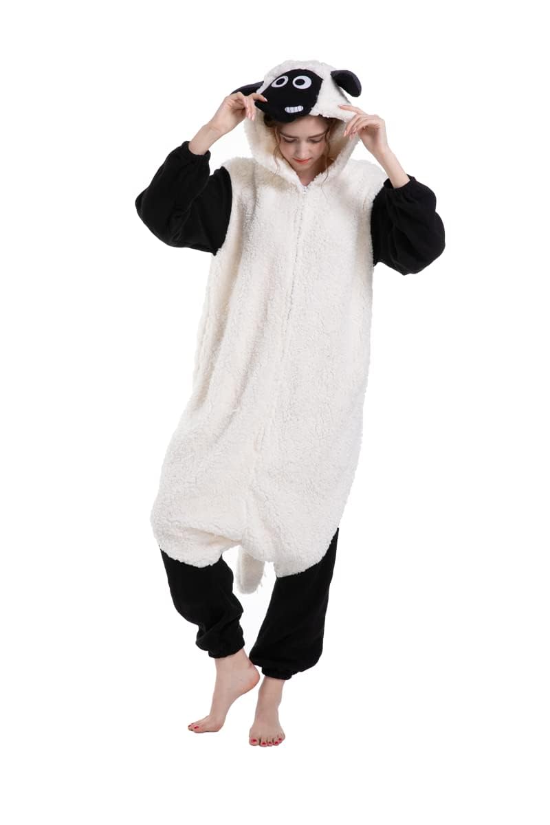 SimZoo Adult Animal Onesie Pajamas Halloween One-Piece Costumes