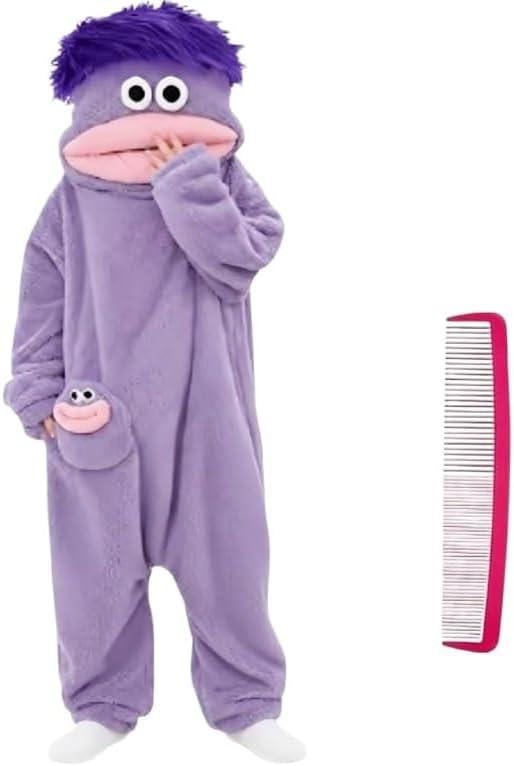 Funny Green Big Mouth Monster Onesie Pajamas