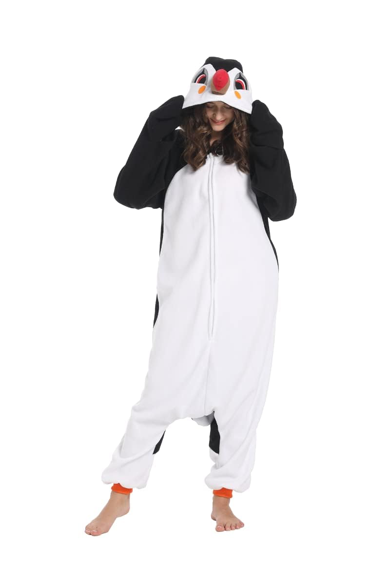 SimZoo Adult Animal Onesie Pajamas Halloween One-Piece Costumes