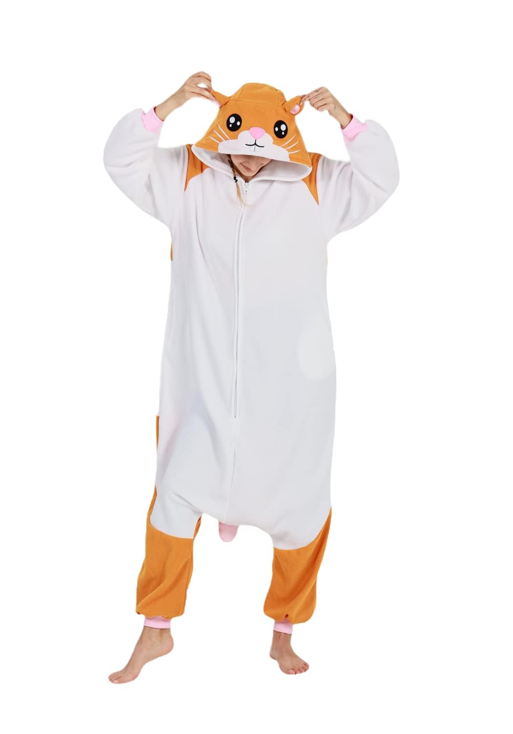 SimZoo Adult Animal Onesie Pajamas Halloween One-Piece Costumes