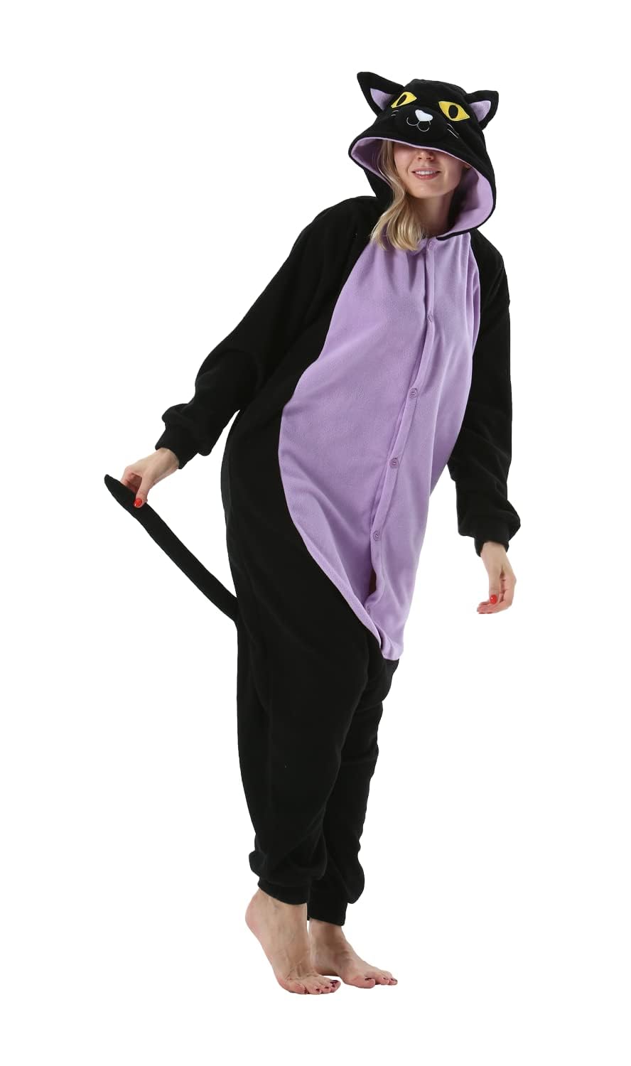 SimZoo Adult Animal Onesie Pajamas Halloween One-Piece Costumes