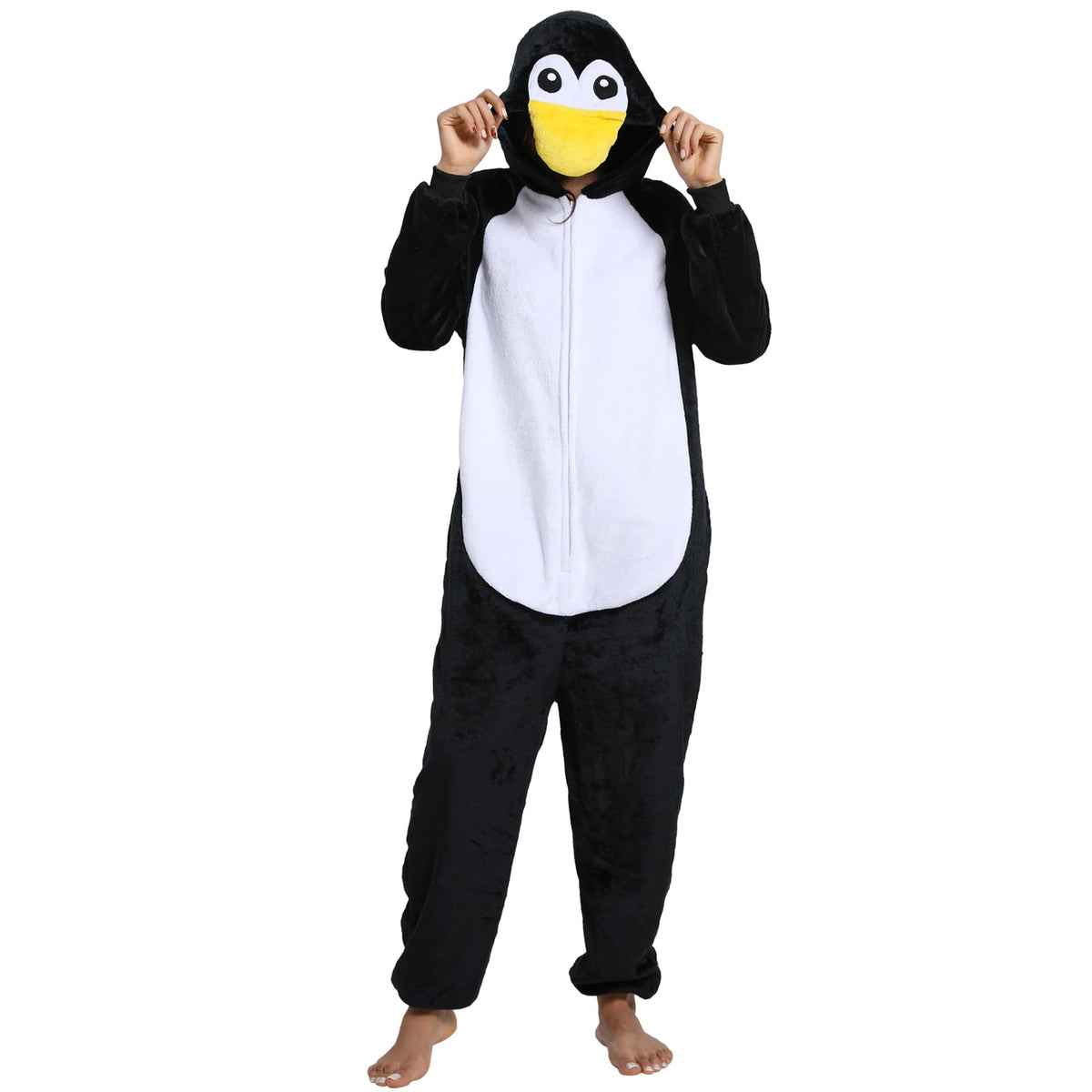 Hundredmore Adult Onesie Pajamas Animal Costume One Piece Loungewear