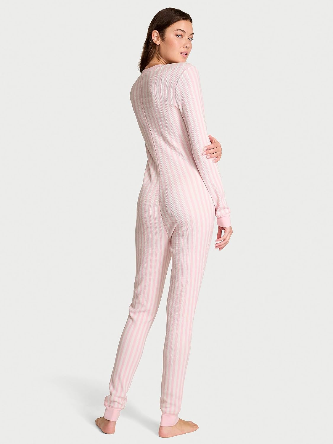 Victoria's Secret Thermal Long Sleeve Onesie, Sleepwear for Women (XS-XXL)