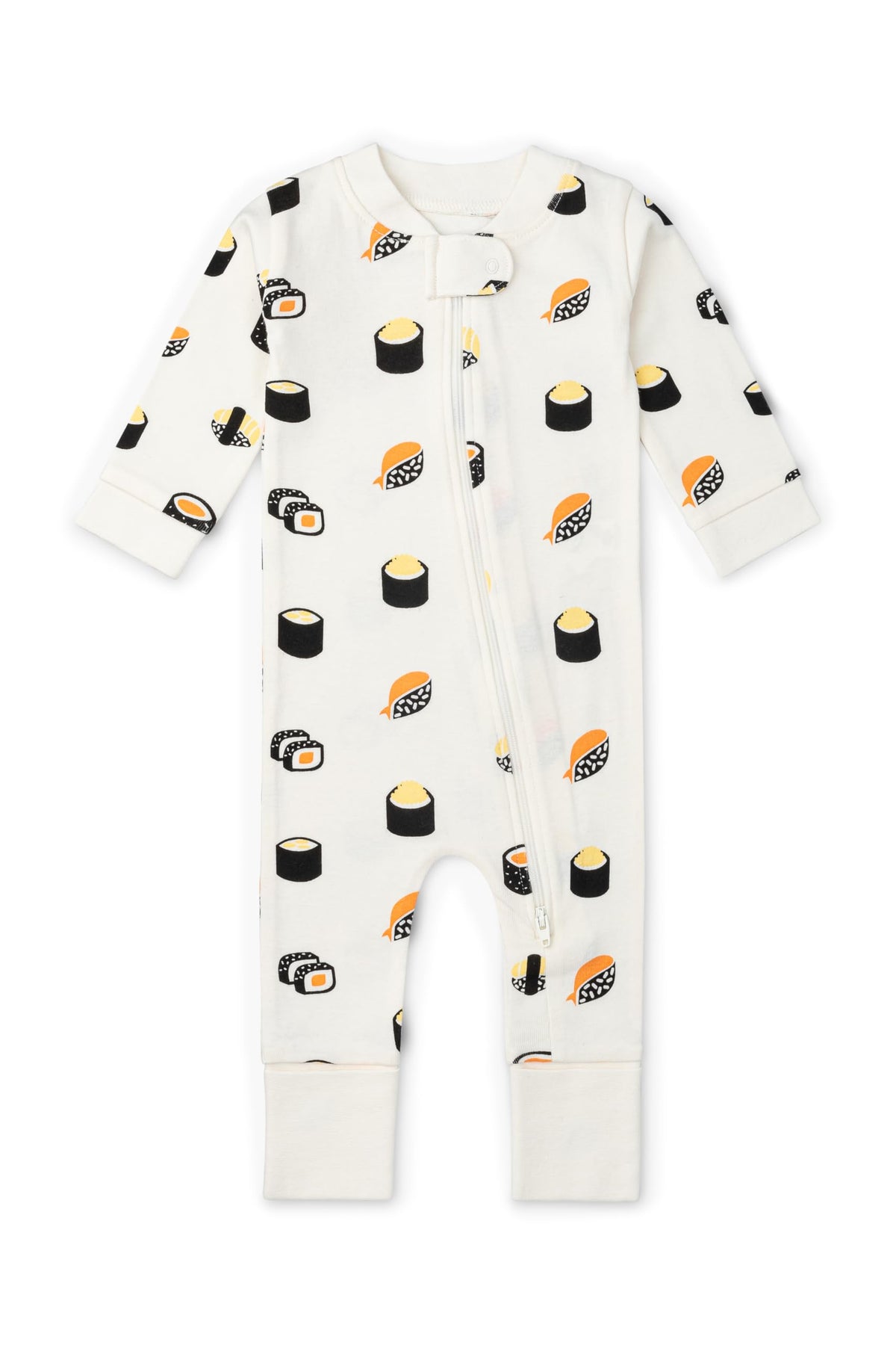 MONICA + ANDY One Piece Baby Pajamas, 100% Organic Baby Clothes for Girls and Boys, Sizes For Newborn and Infant