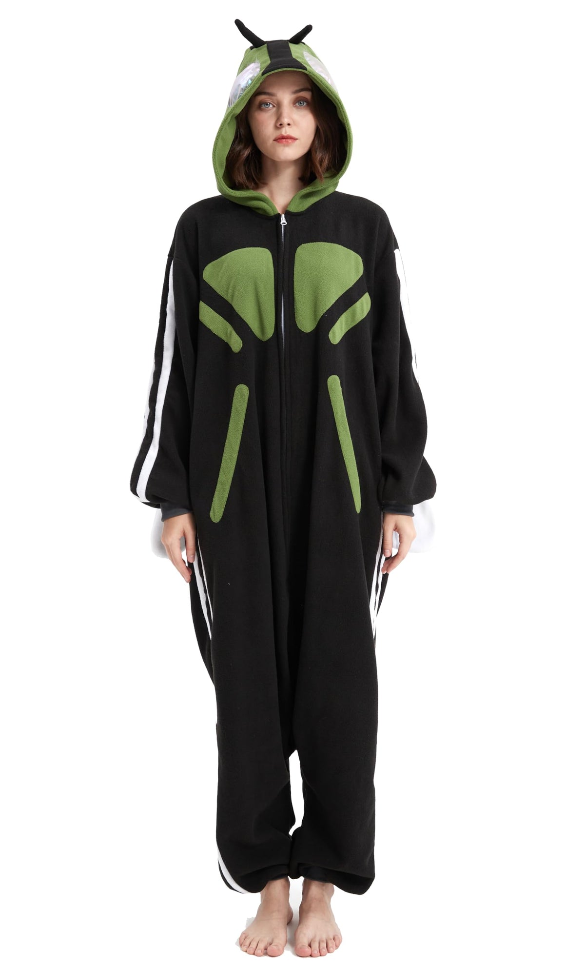 SAMGU Adult Onesie Animal Halloween Cosplay Costume One Piece Pajamas for Women and Men