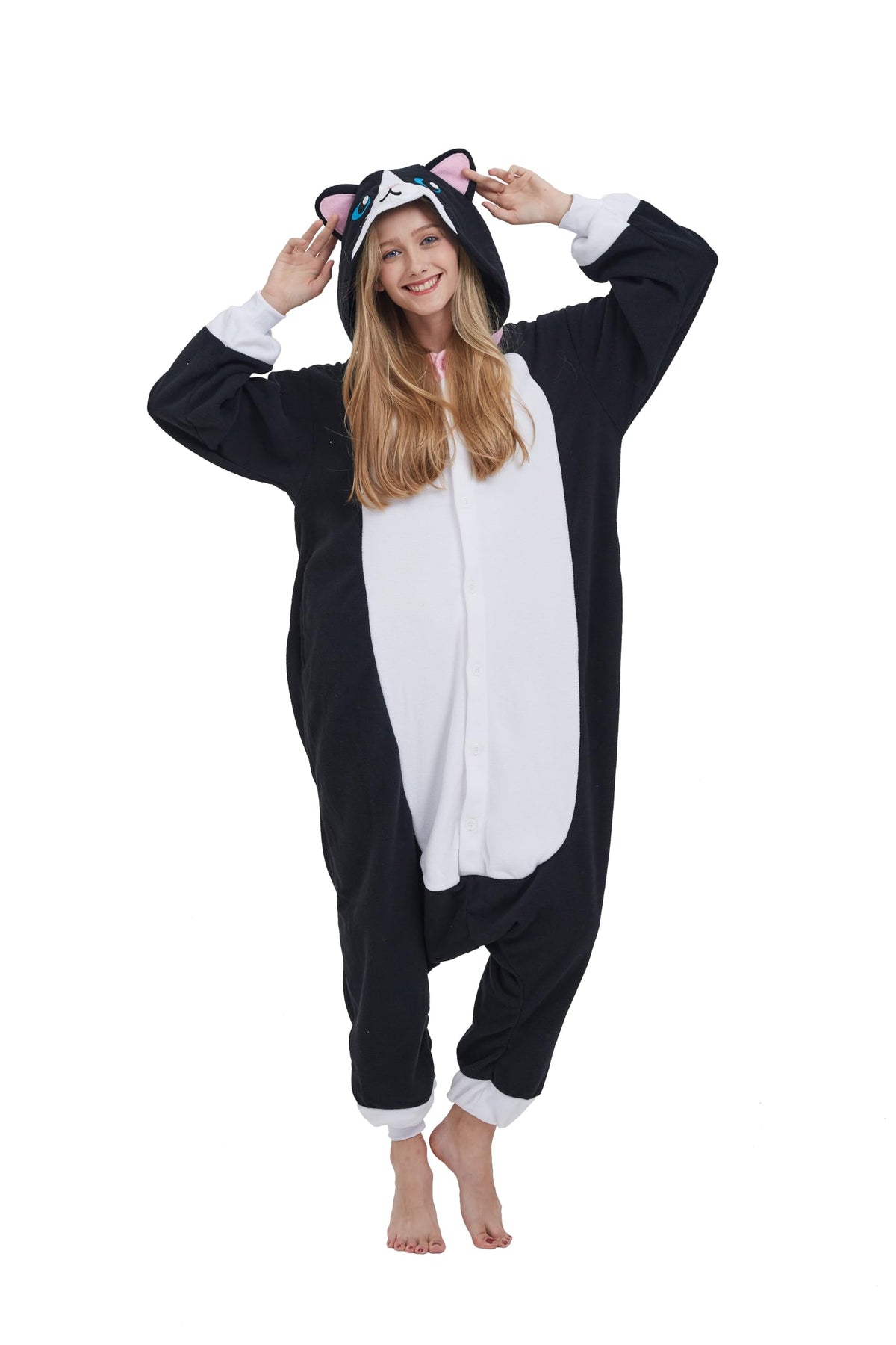 SimZoo Adult Animal Onesie Pajamas Halloween One-Piece Costumes