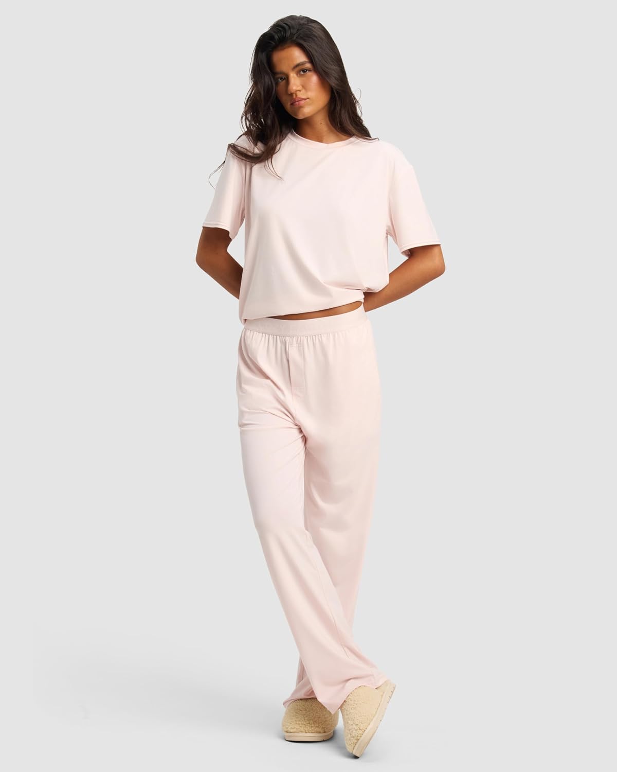 Cozy Earth Women's First Layer Pajama Short Sleeve Tee
