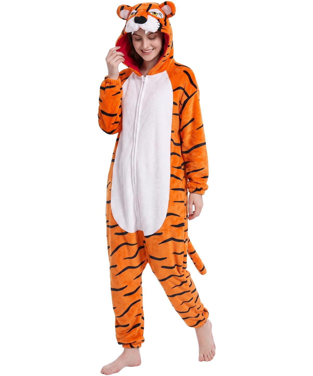 Hundredmore Adult Onesie Pajamas Animal Costume One Piece Loungewear