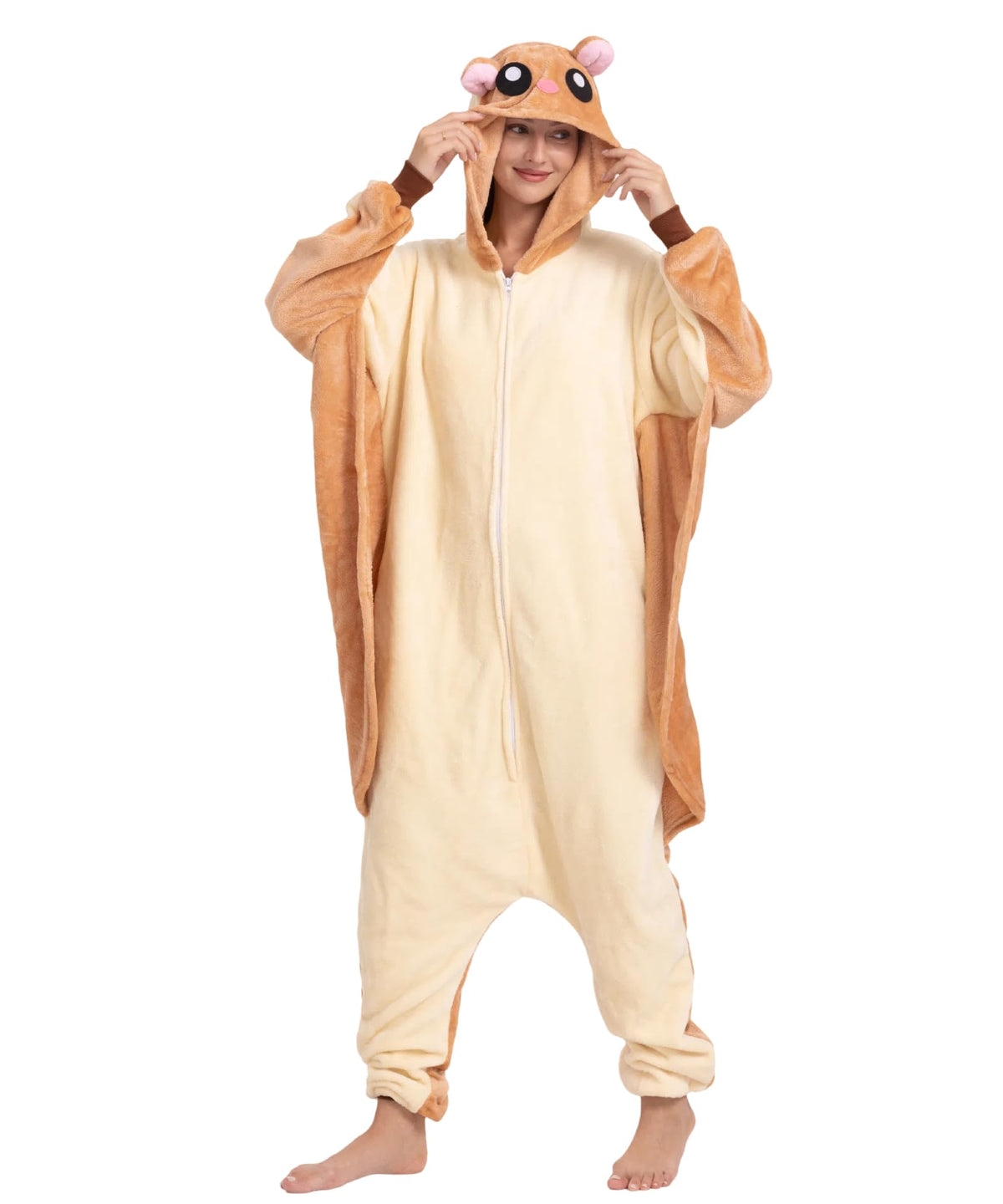 Hundredmore Adult Onesie Pajamas Animal Costume One Piece Loungewear