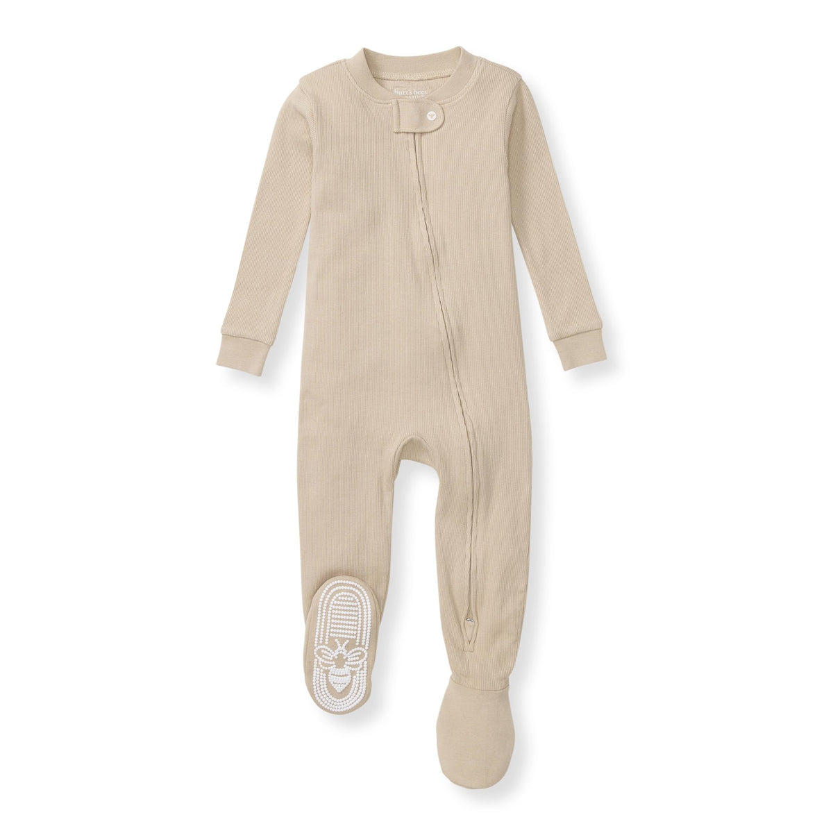 Burt's Bees Baby Boys Organic Cotton, Snug Fit Footed Sleeper Pajamas