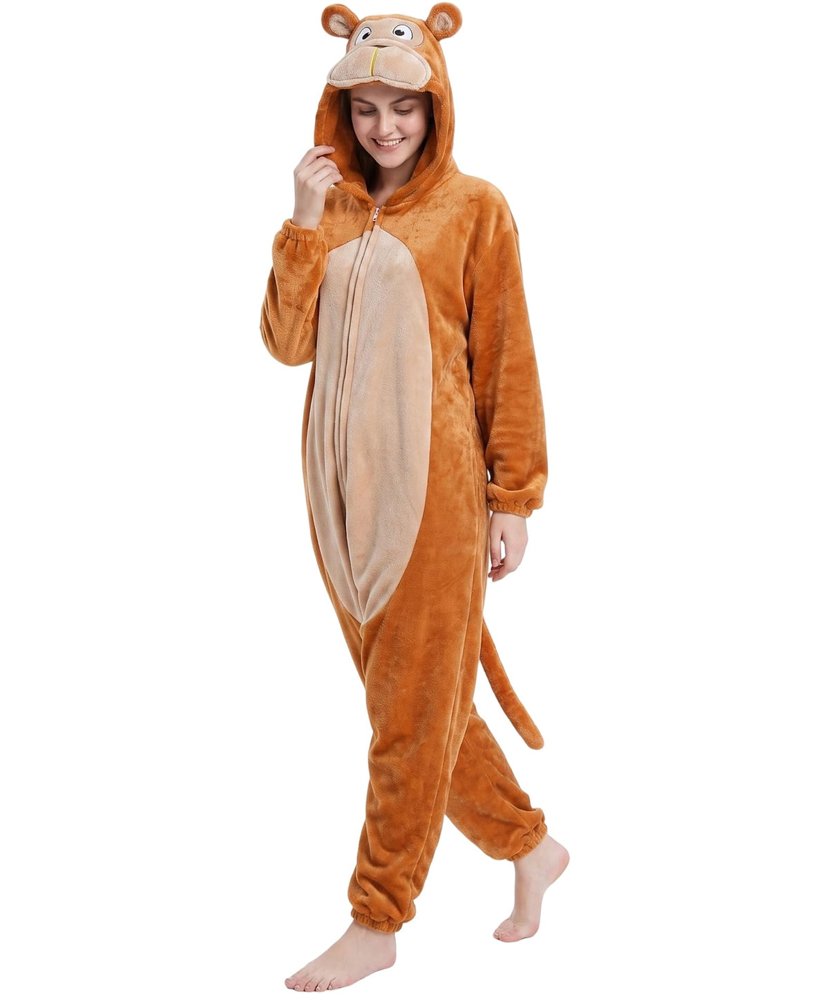 Hundredmore Adult Onesie Pajamas Animal Costume One Piece Loungewear