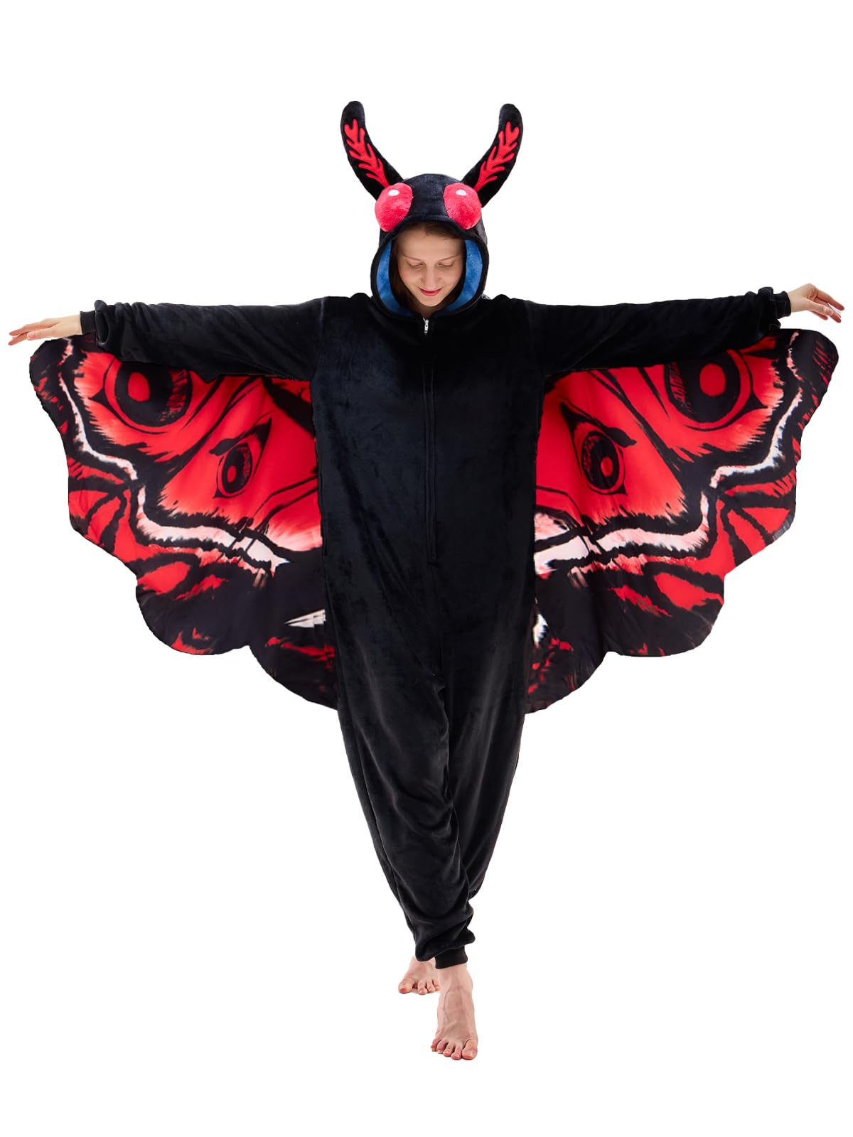 Unisex Adult Onesie Pajamas Animal One Piece Snug Fit Halloween Costume Sleepwear Homewear
