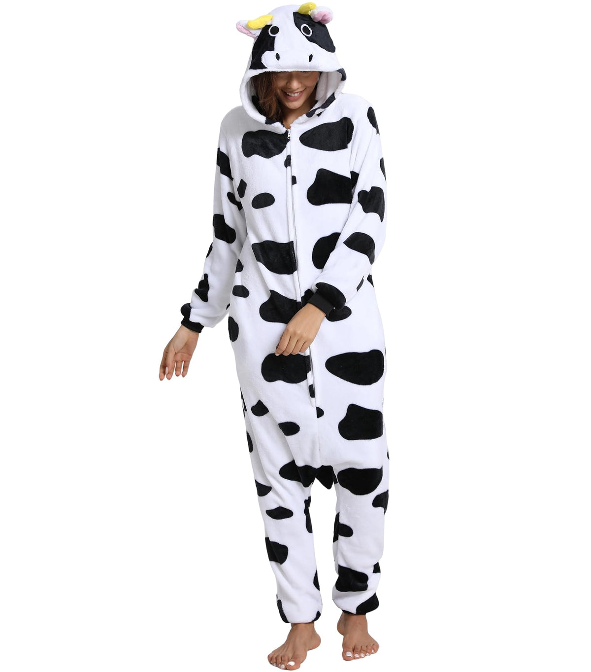 Hundredmore Adult Onesie Pajamas Animal Costume One Piece Loungewear