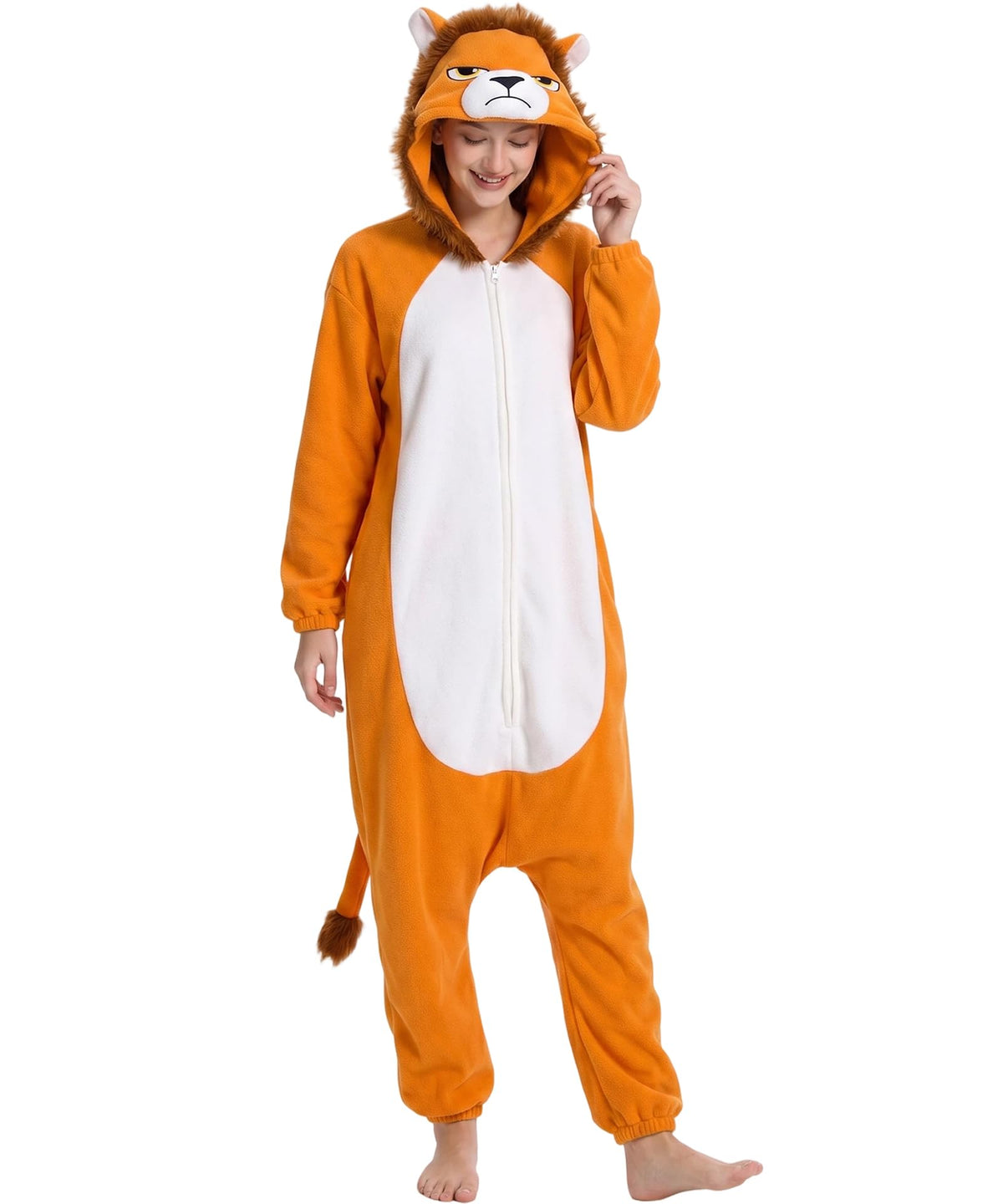 Hundredmore Adult Onesie Pajamas Animal Costume One Piece Loungewear
