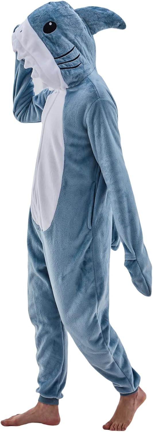 Unisex Adult Onesie Pajamas Animal One Piece Snug Fit Halloween Costume Sleepwear Homewear