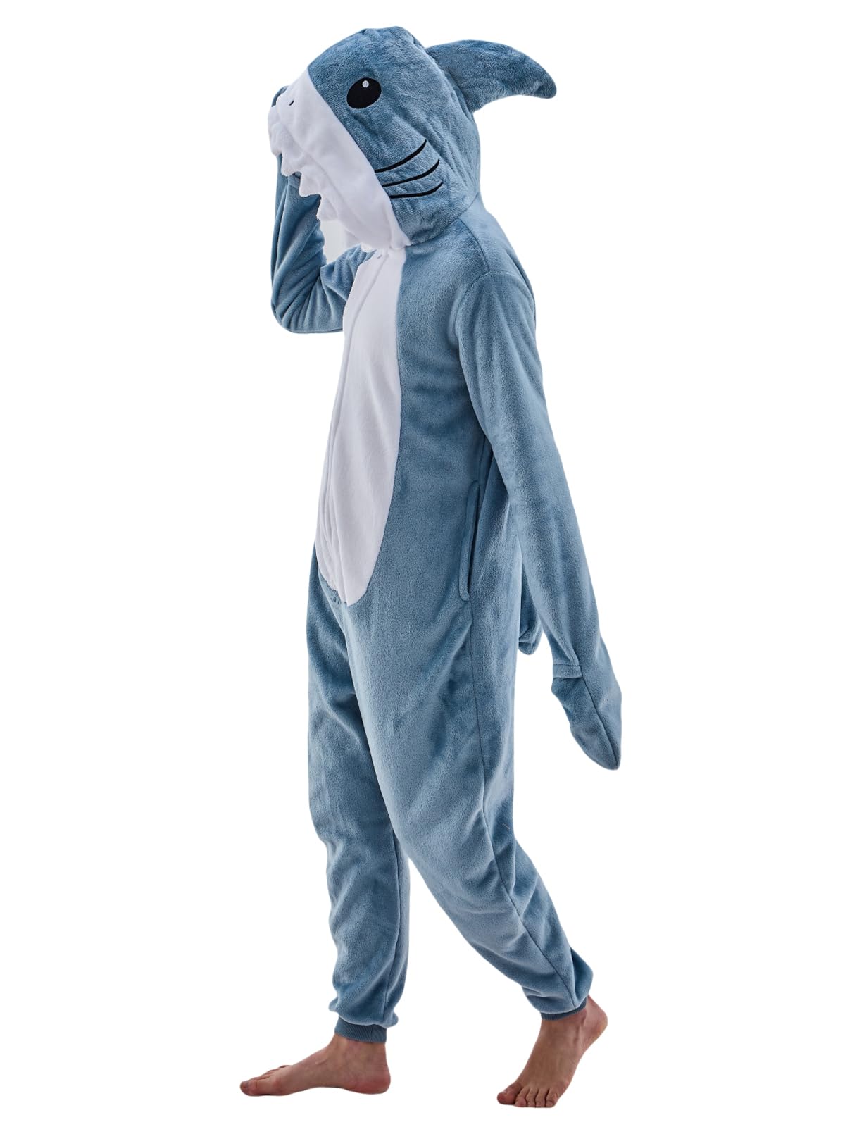 Unisex Adult Onesie Pajamas Animal One Piece Snug Fit Halloween Costume Sleepwear Homewear