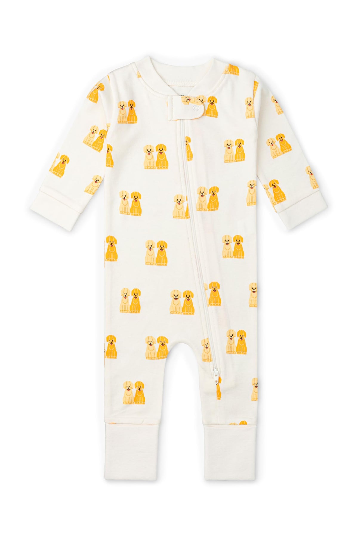 MONICA + ANDY One Piece Baby Pajamas, 100% Organic Baby Clothes for Girls and Boys, Sizes For Newborn and Infant