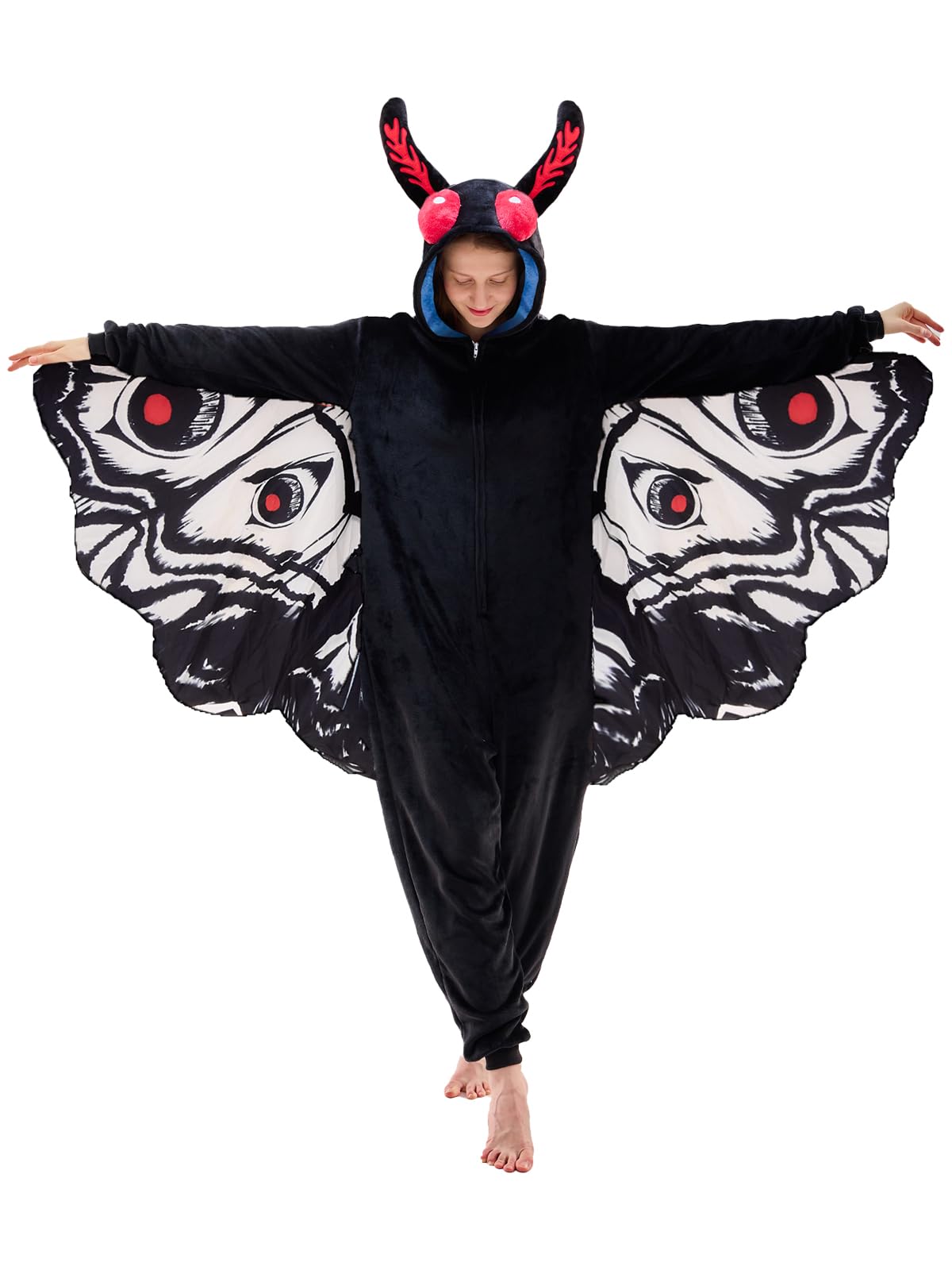 Unisex Adult Onesie Pajamas Animal One Piece Snug Fit Halloween Costume Sleepwear Homewear