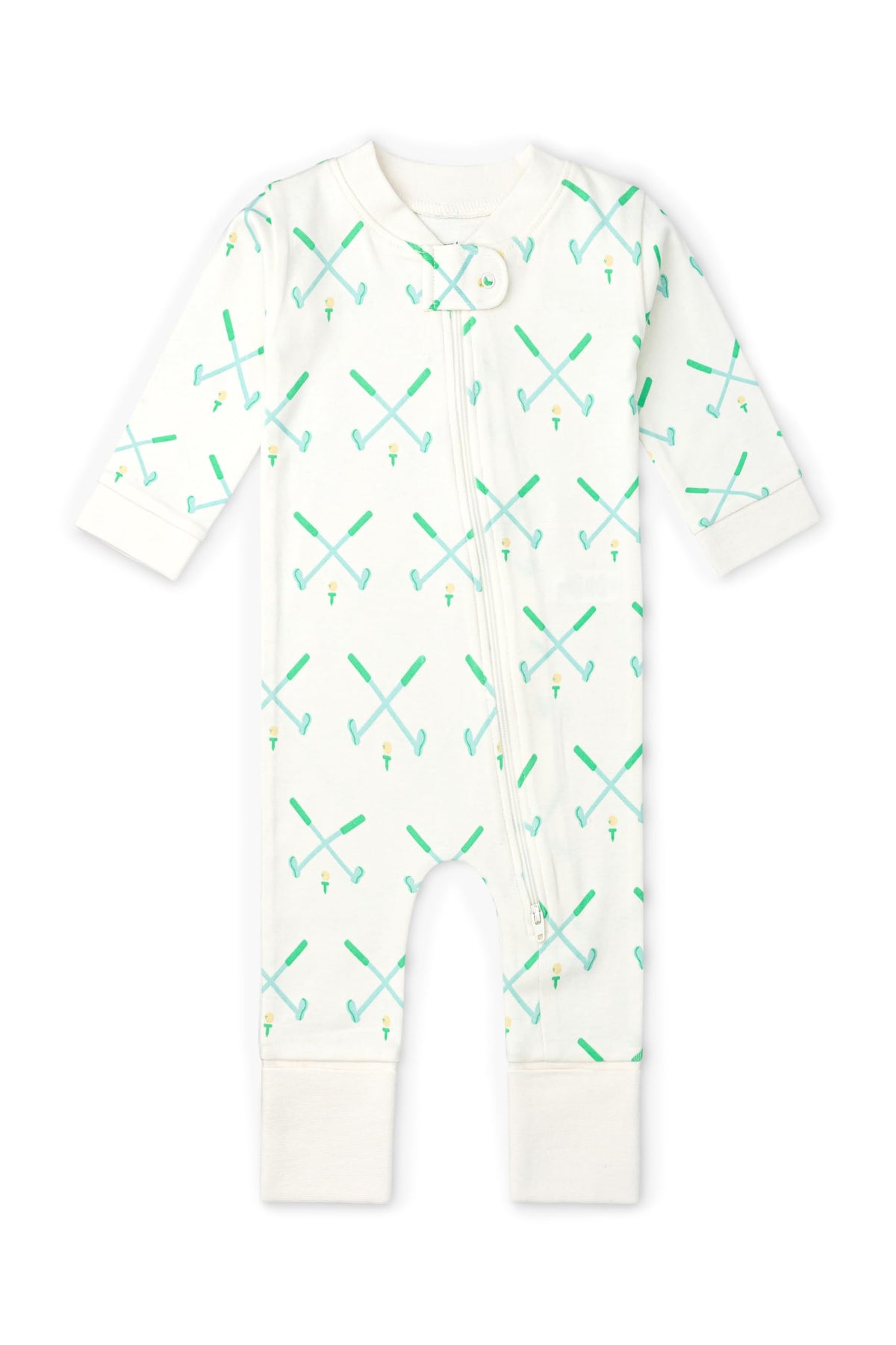 MONICA + ANDY One Piece Baby Pajamas, 100% Organic Baby Clothes for Girls and Boys, Sizes For Newborn and Infant