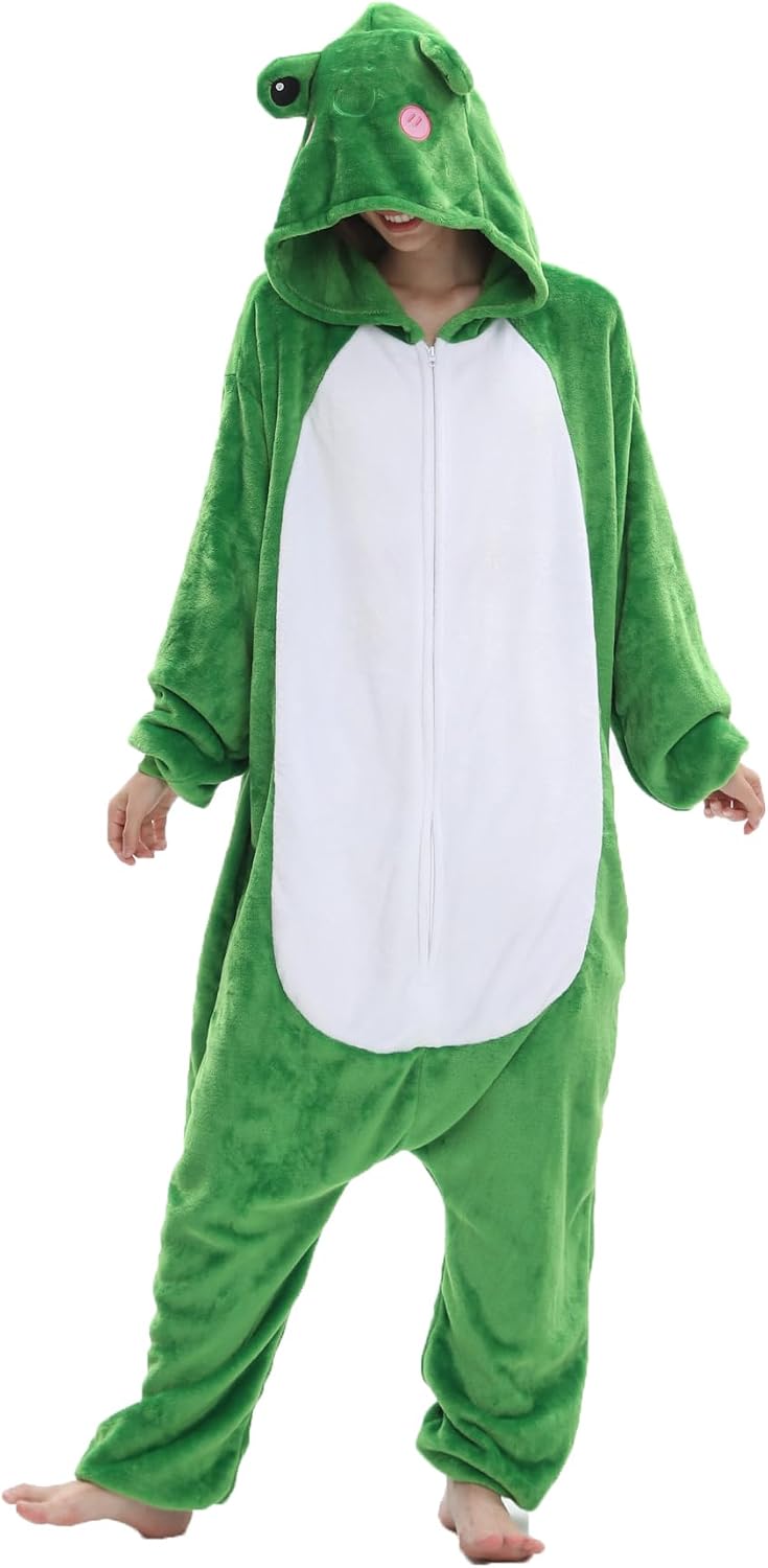 SimZoo Adult Animal Onesie Pajamas Halloween One-Piece Costumes