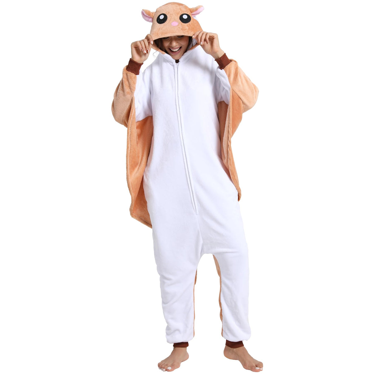 Hundredmore Adult Onesie Pajamas Animal Costume One Piece Loungewear