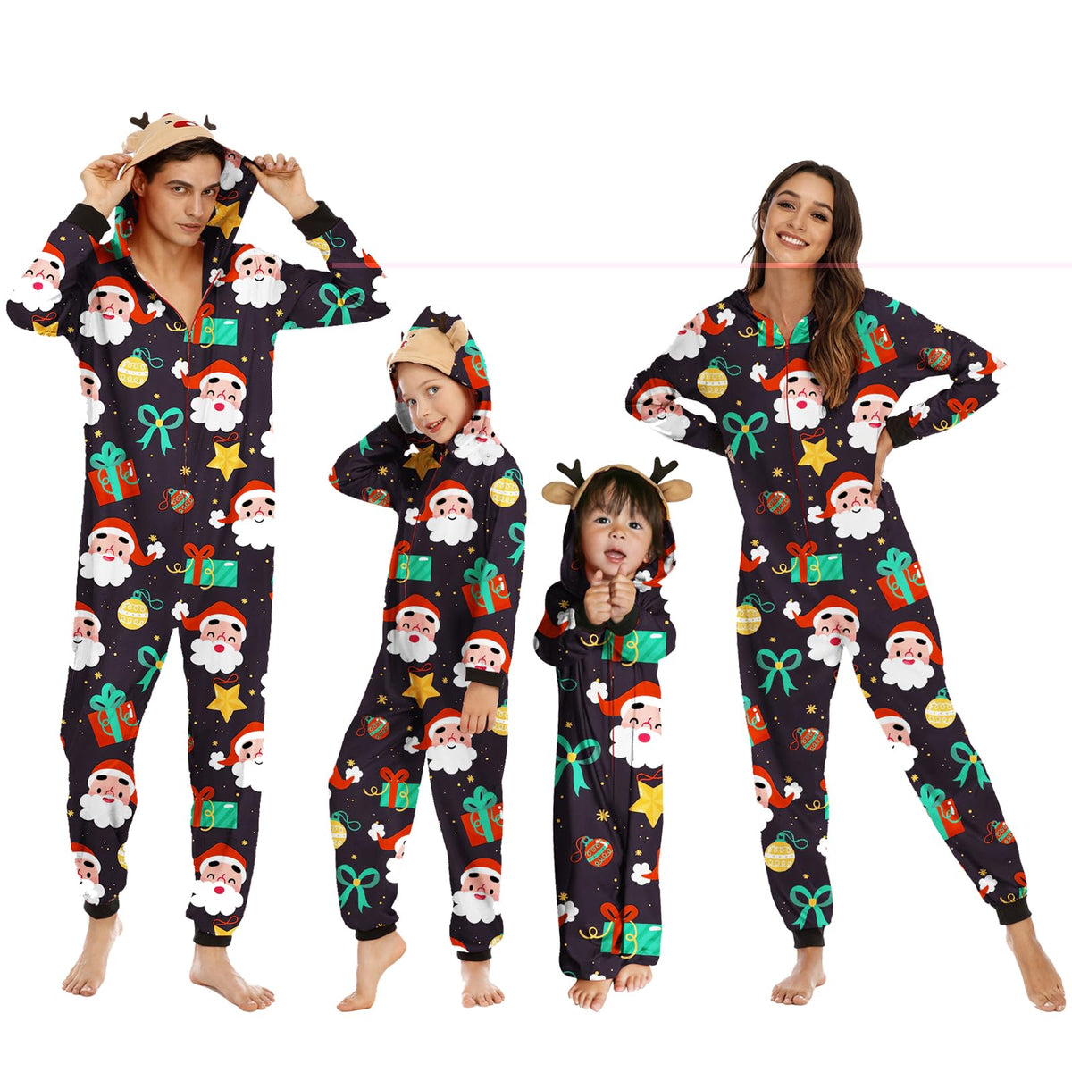 Neufigr Matching Christmas Pajamas for Family Christmas Pjs