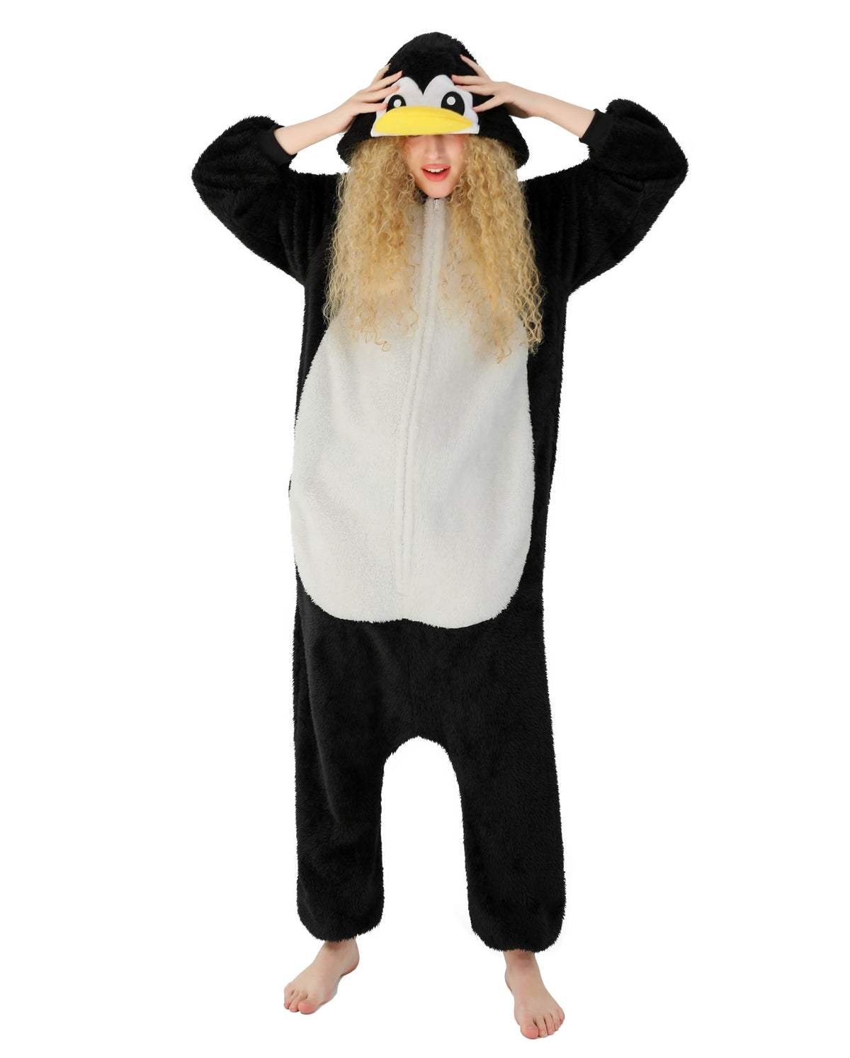 SimZoo Adult Animal Onesie Pajamas Halloween One-Piece Costumes