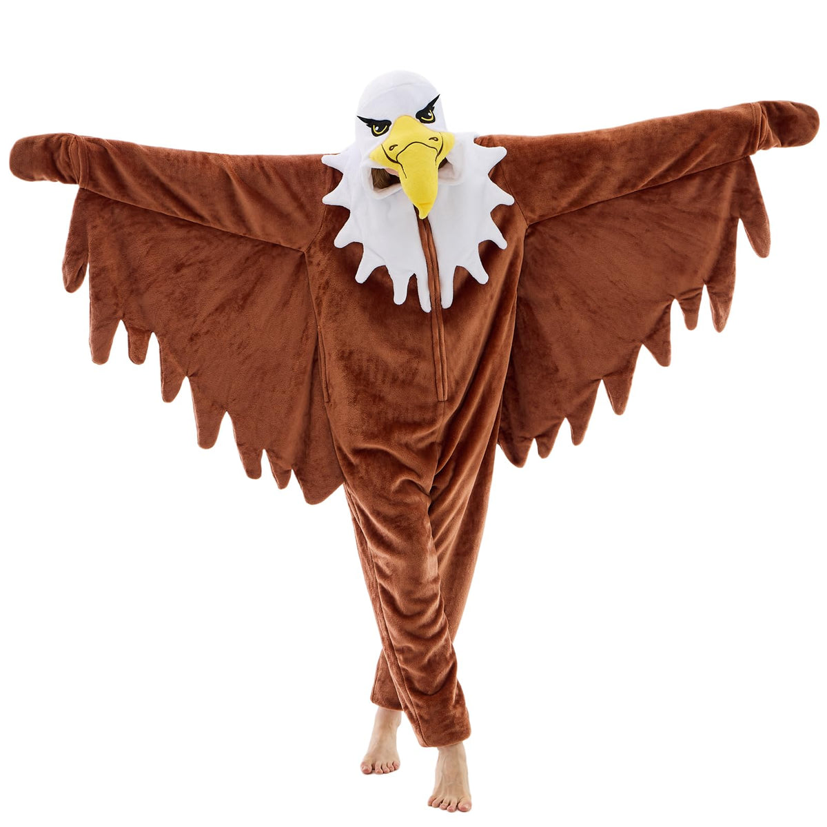 Unisex Adult Onesie Pajamas Animal One Piece Snug Fit Halloween Costume Sleepwear Homewear