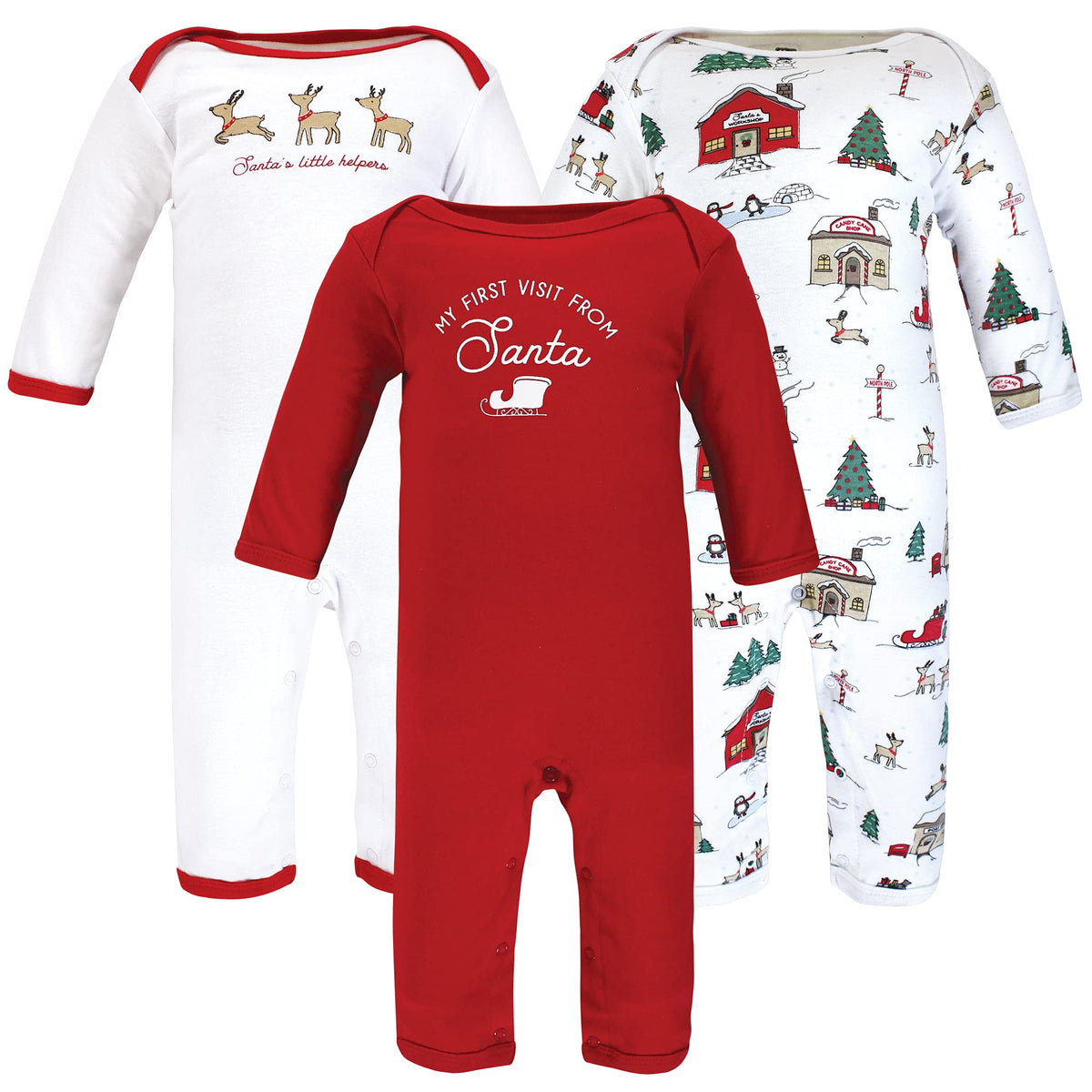 Hudson Baby unisex-child Cotton Coveralls