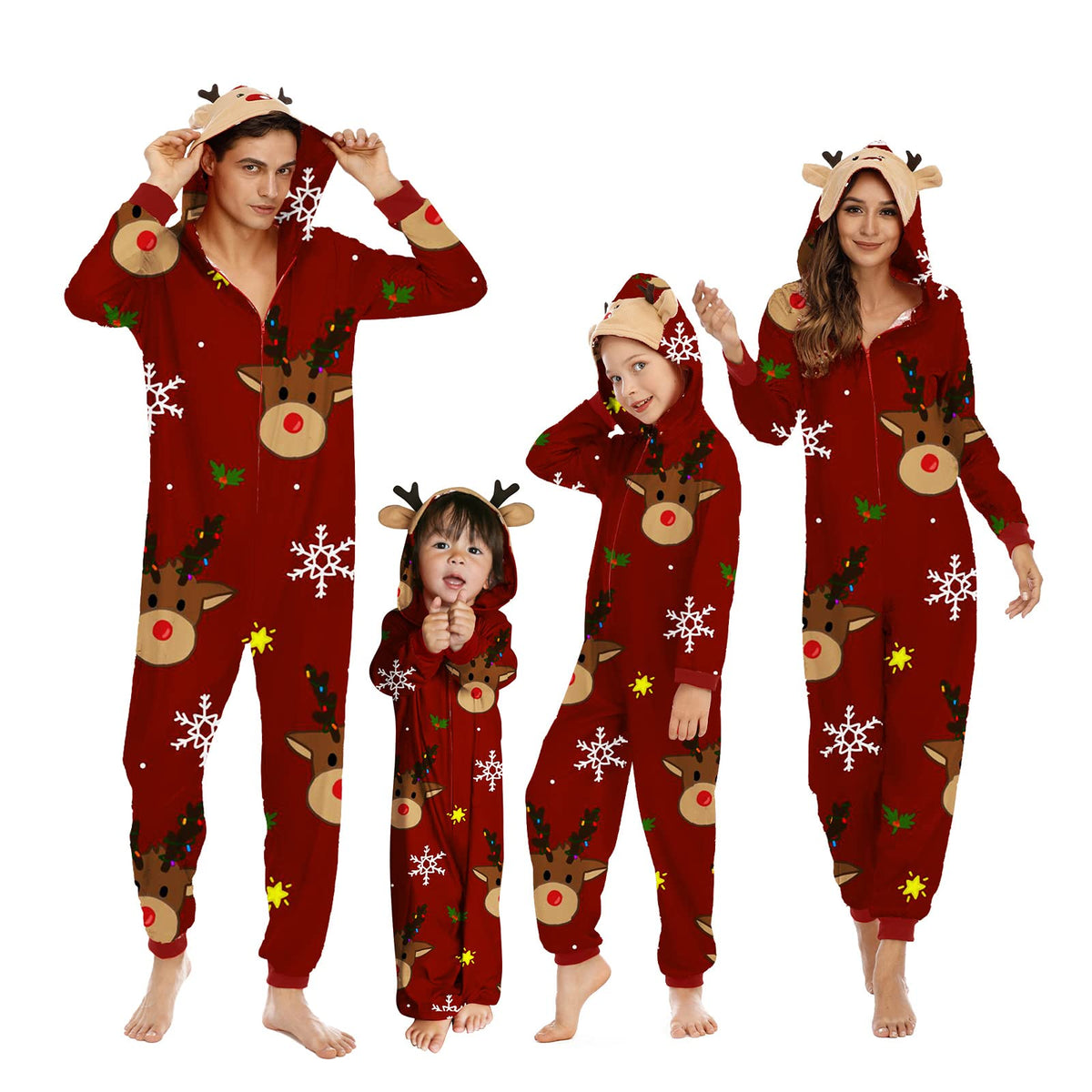 Neufigr Matching Christmas Pajamas for Family Christmas Pjs