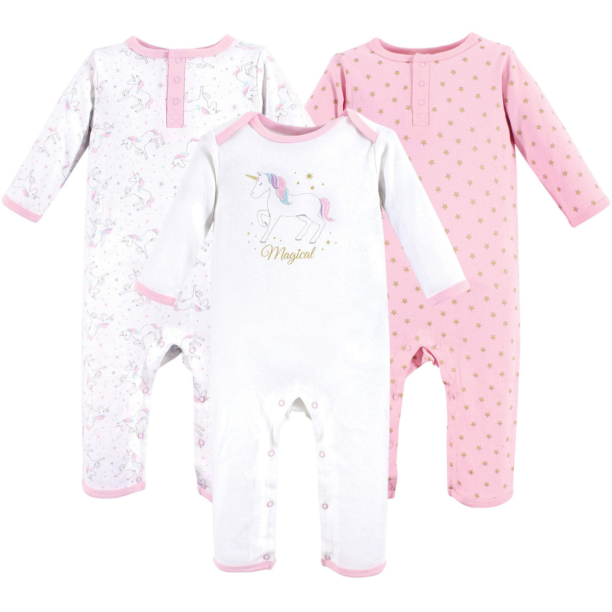 Hudson Baby unisex-child Cotton Coveralls