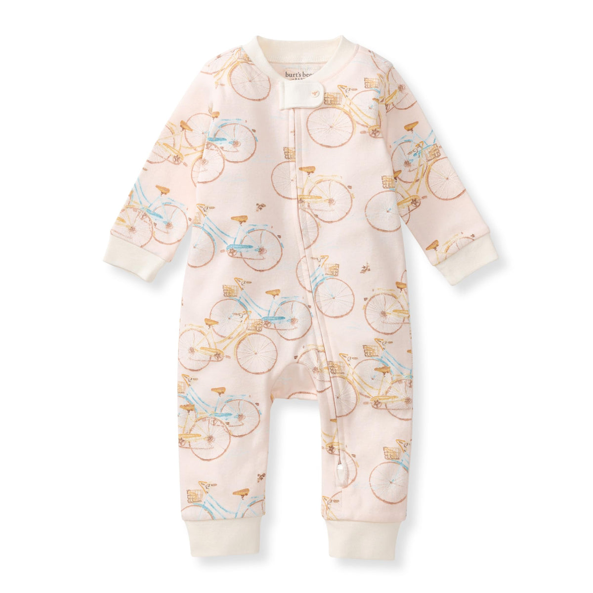 Burt's Bees Baby Unisex Sleep and Play Pajama, Footless One-Piece Zipper PJ