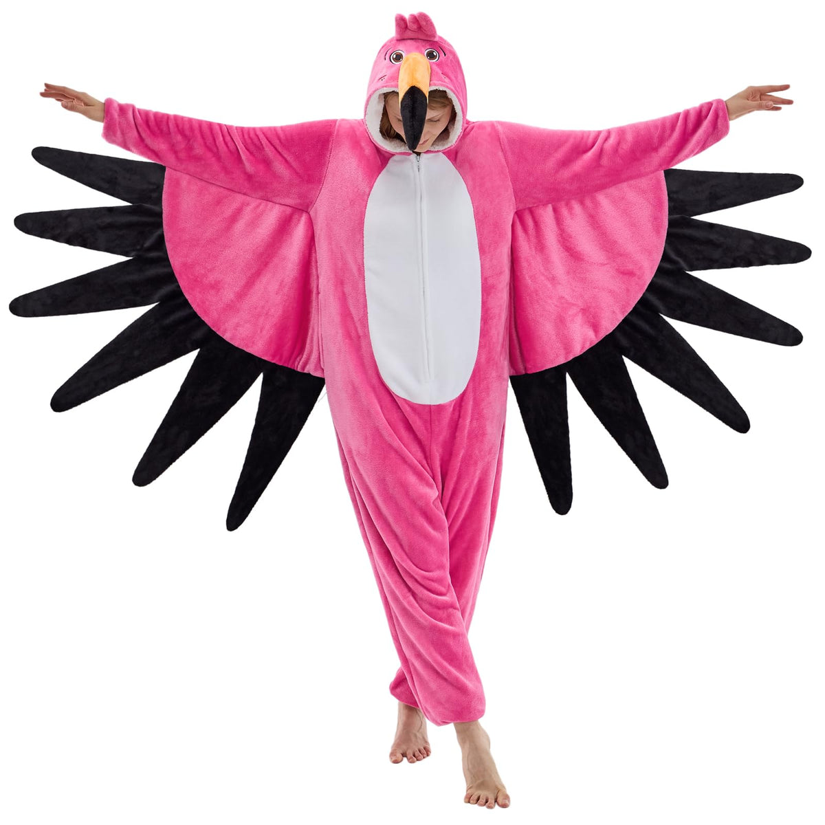 Unisex Adult Onesie Pajamas Animal One Piece Snug Fit Halloween Costume Sleepwear Homewear