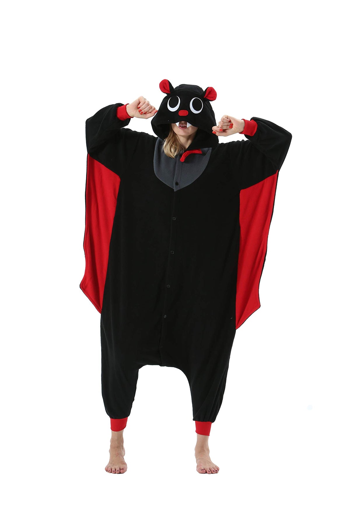 SimZoo Adult Animal Onesie Pajamas Halloween One-Piece Costumes