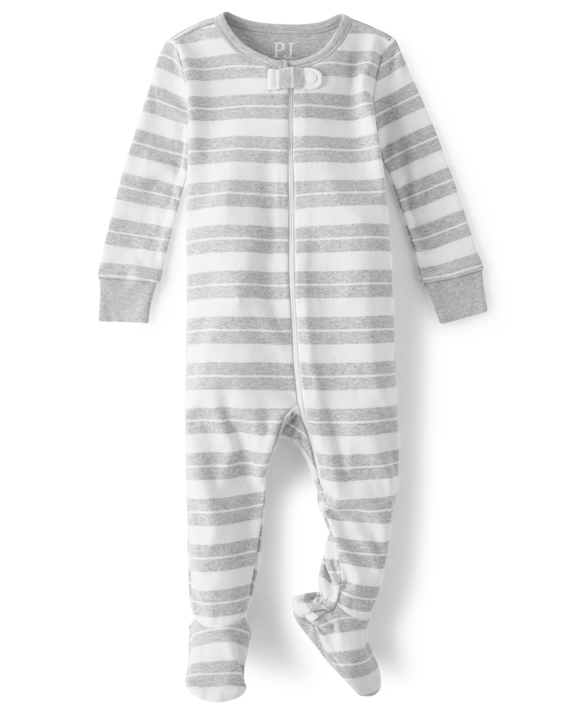 The Children's Place Baby Boys' And Toddler Long Sleeve 100% Cotton Zip-front One Piece Footed Pajama
