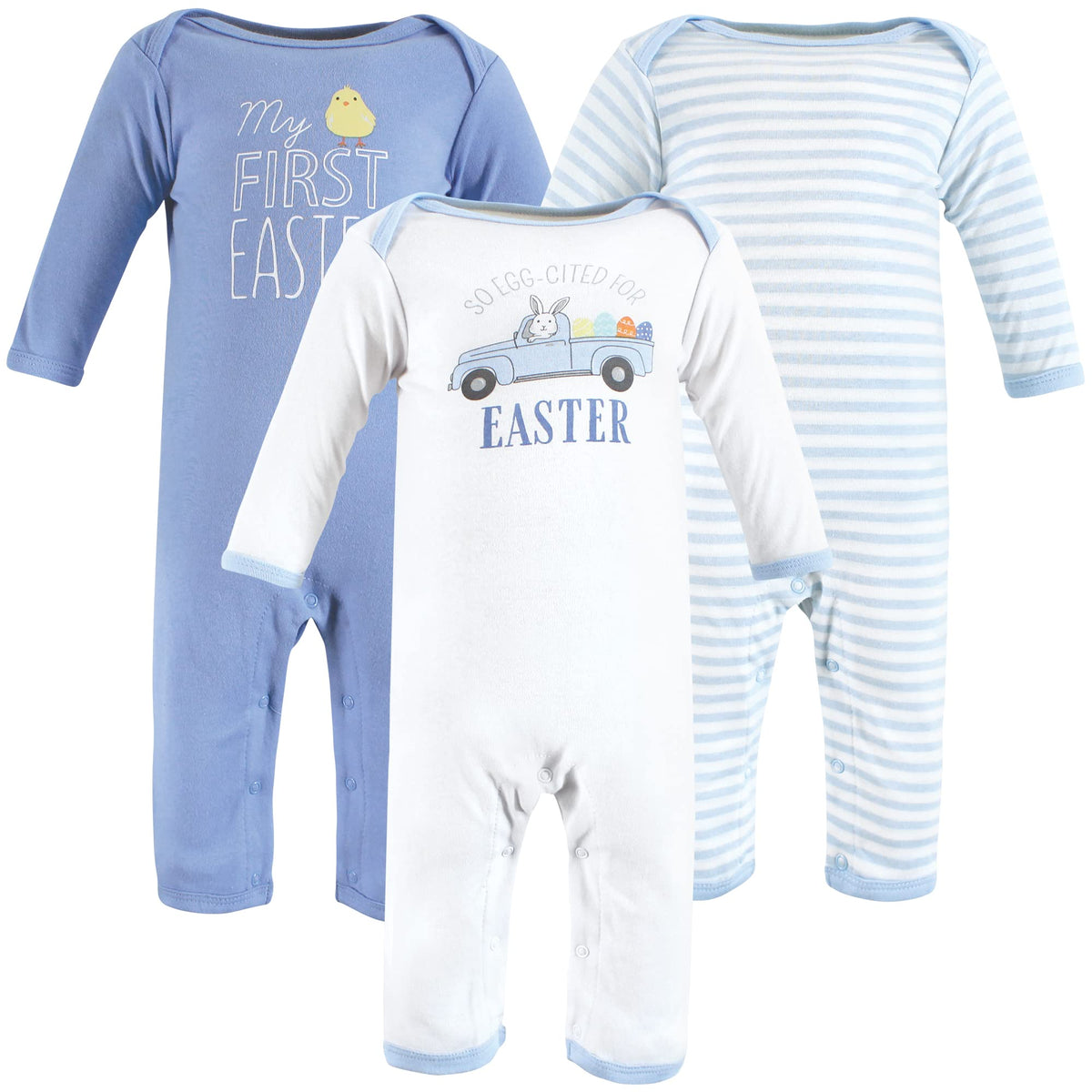 Hudson Baby unisex-child Cotton Coveralls