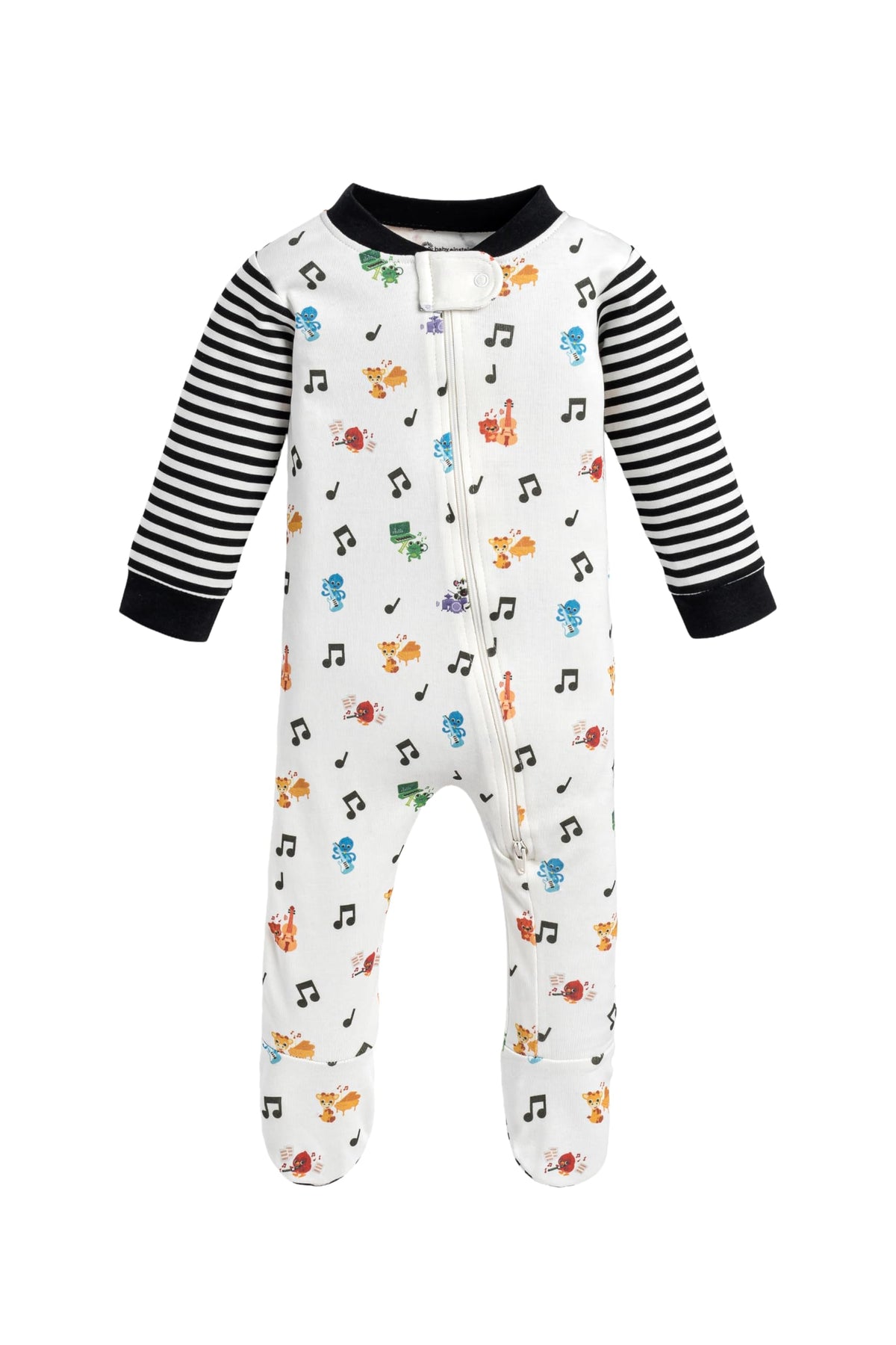 MONICA + ANDY One Piece Baby Pajamas, 100% Organic Baby Clothes for Girls and Boys, Sizes For Newborn and Infant