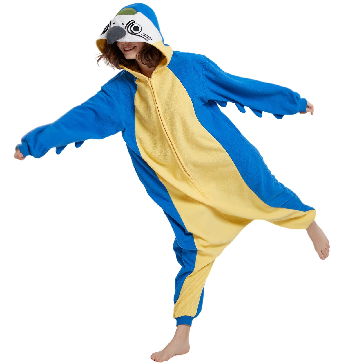 SAMGU Adult Onesie Animal Halloween Cosplay Costume One Piece Pajamas for Women and Men