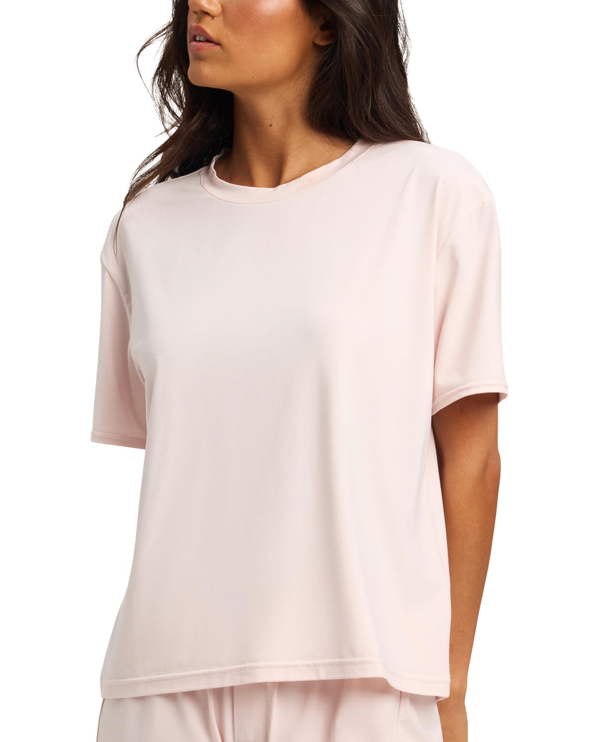 Cozy Earth Women's First Layer Pajama Short Sleeve Tee