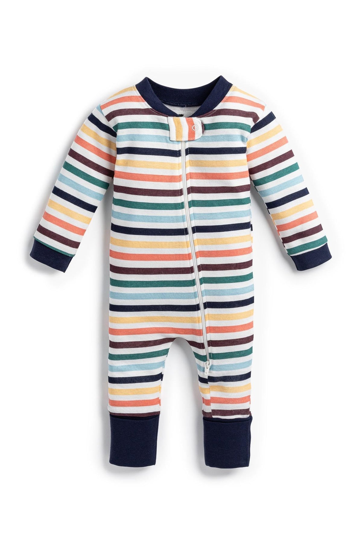 MONICA + ANDY One Piece Baby Pajamas, 100% Organic Baby Clothes for Girls and Boys, Sizes For Newborn and Infant