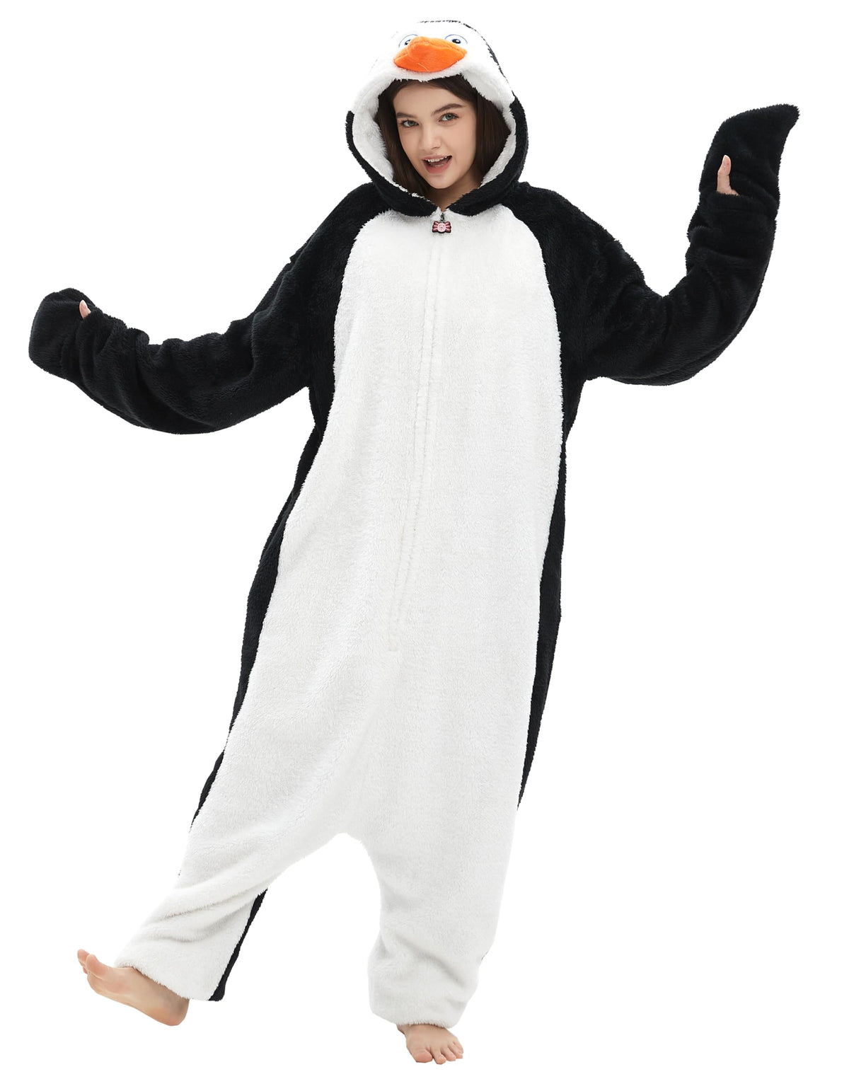 SAMGU Adult Onesie Animal Halloween Cosplay Costume One Piece Pajamas for Women and Men