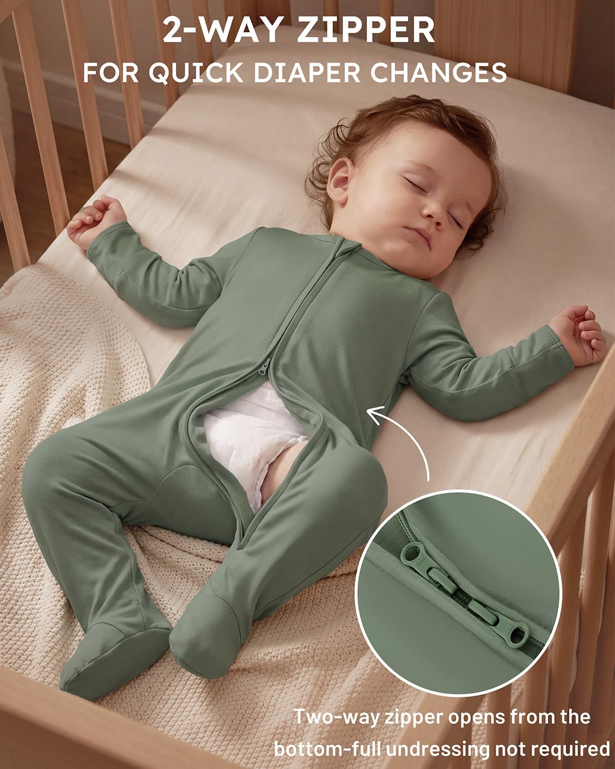 Yoofoss Viscose Bamboo Baby Pajamas Newborn Sleepers For Boy Girl Clothes