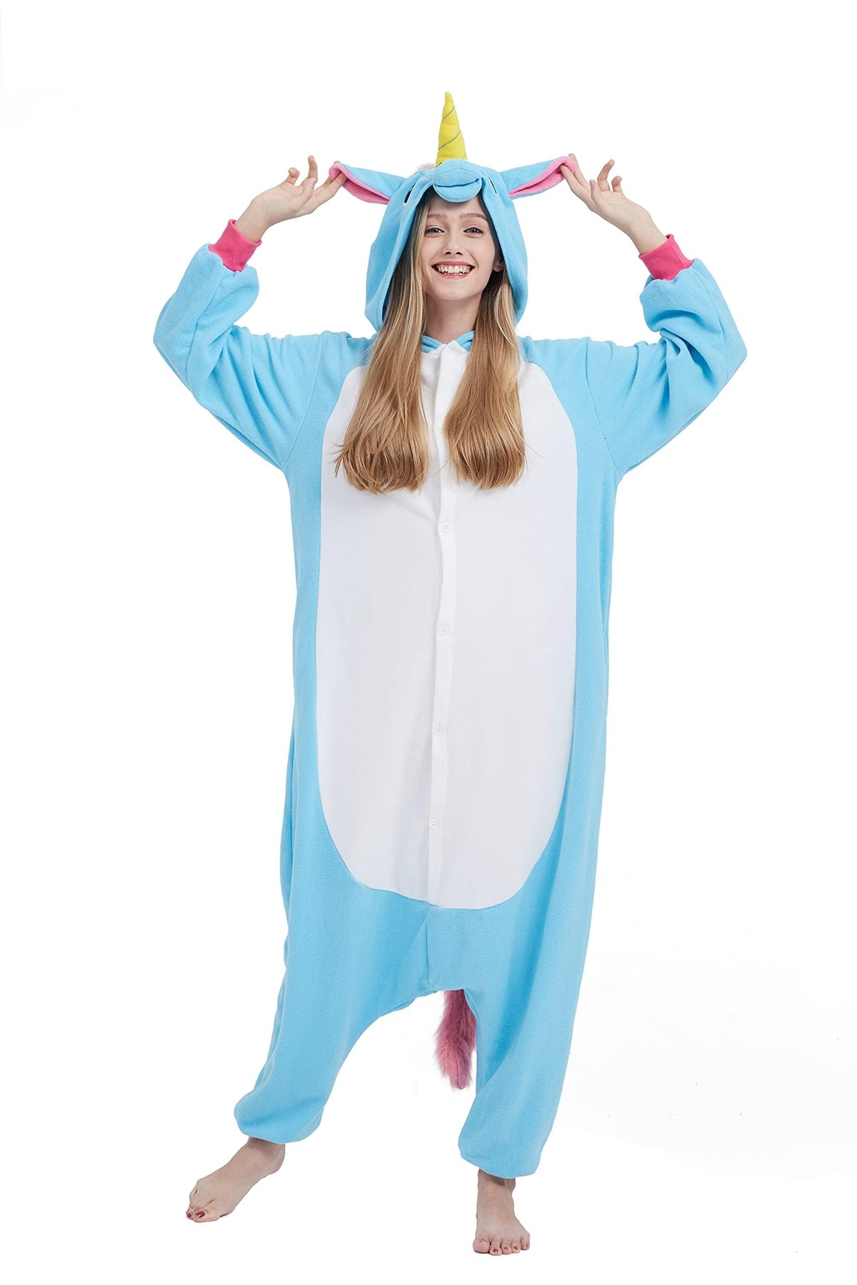 SimZoo Adult Animal Onesie Pajamas Halloween One-Piece Costumes