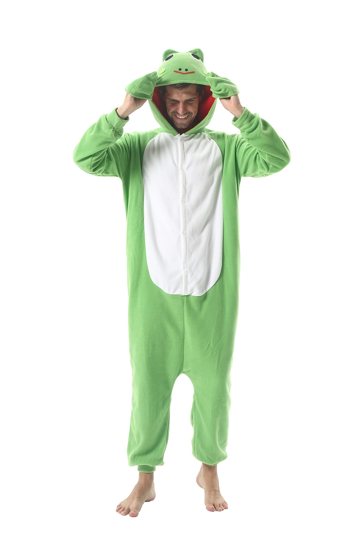 SimZoo Adult Animal Onesie Pajamas Halloween One-Piece Costumes