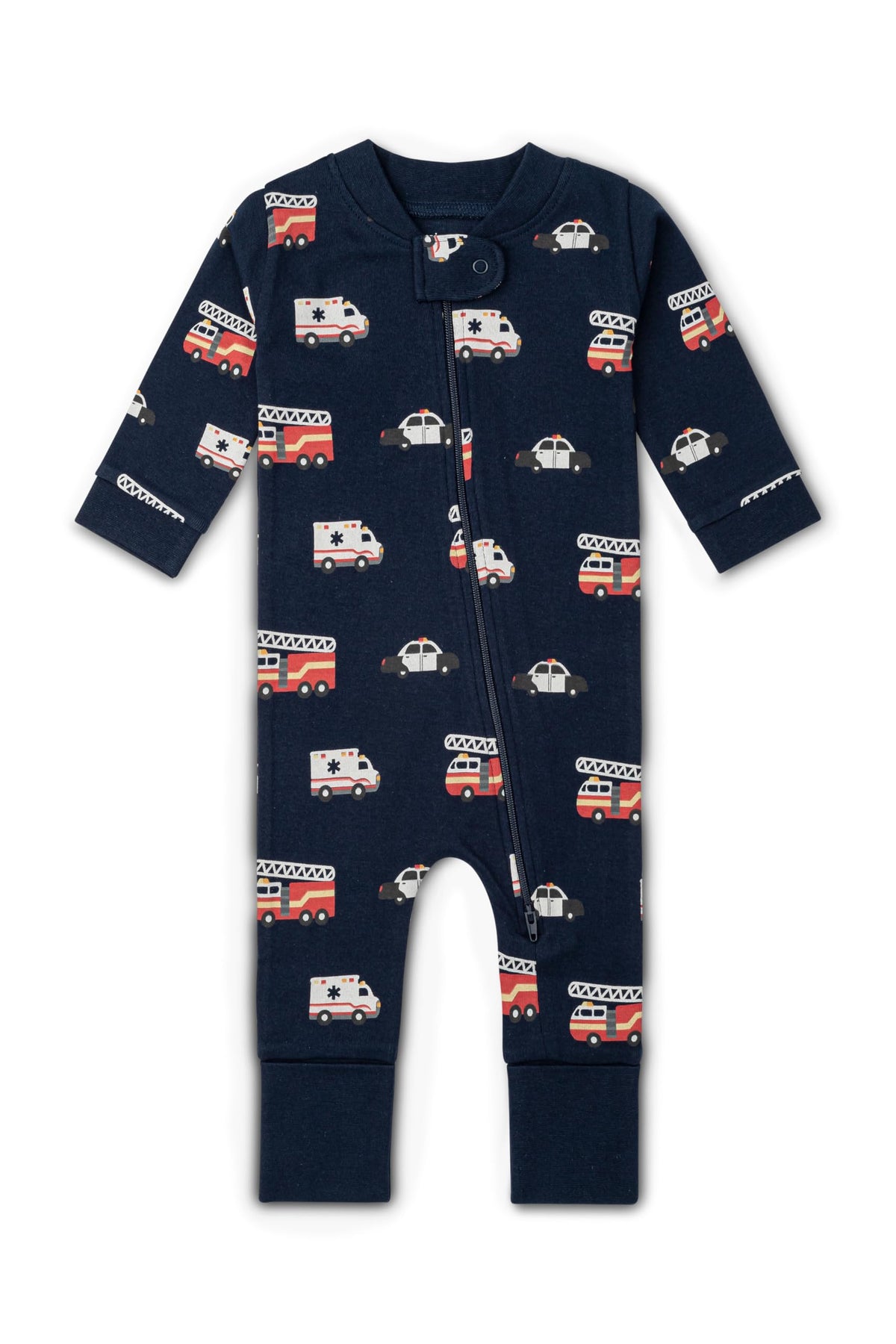 MONICA + ANDY One Piece Baby Pajamas, 100% Organic Baby Clothes for Girls and Boys, Sizes For Newborn and Infant