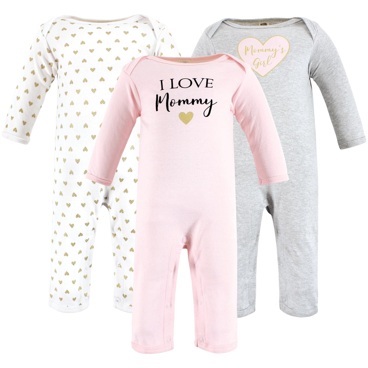 Hudson Baby unisex-child Cotton Coveralls
