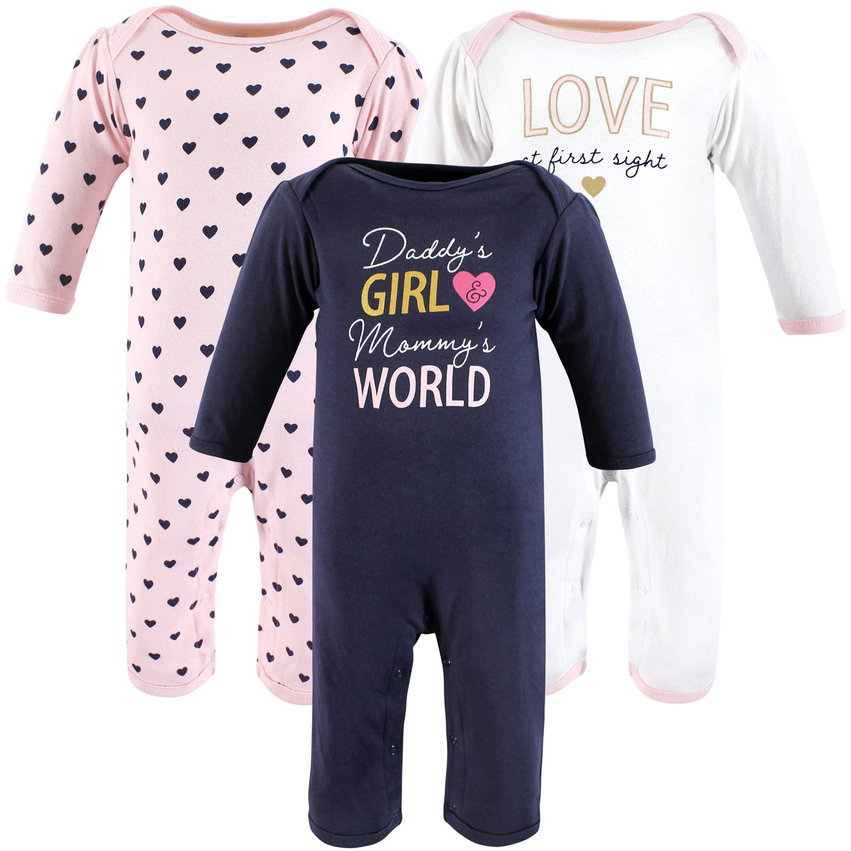 Hudson Baby unisex-child Cotton Coveralls