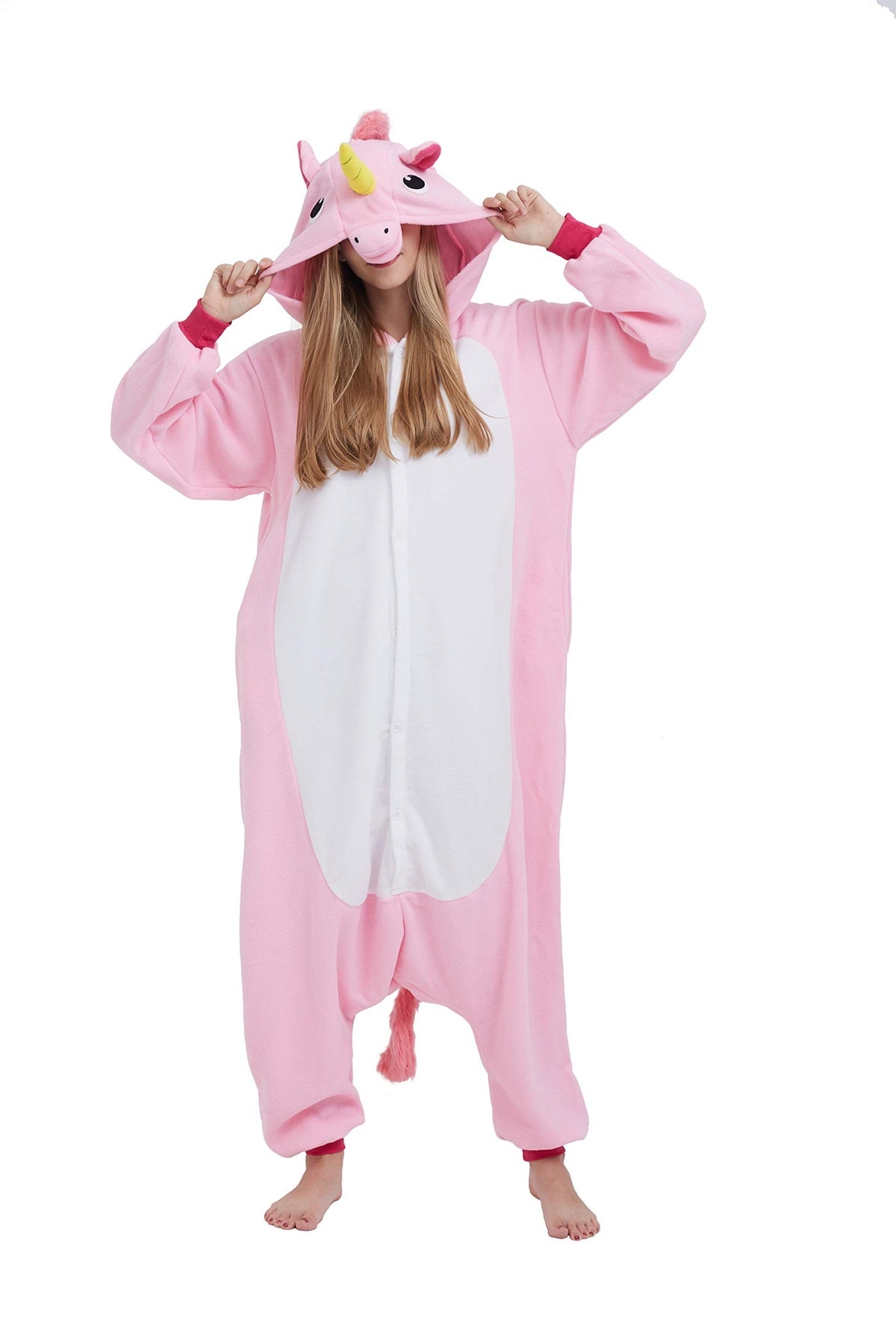 SimZoo Adult Animal Onesie Pajamas Halloween One-Piece Costumes
